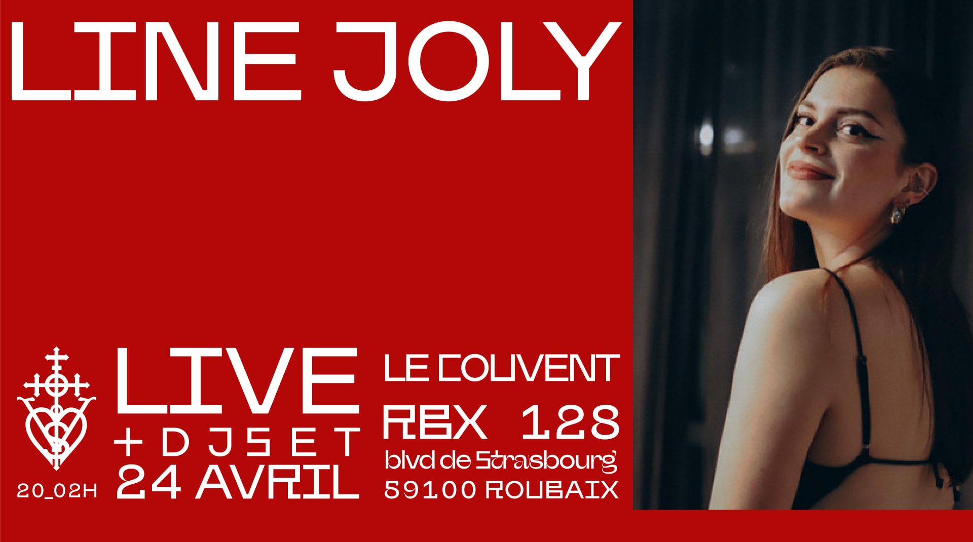 Concert Line Joly + Dj Set // Le Couvent Rbx Cover