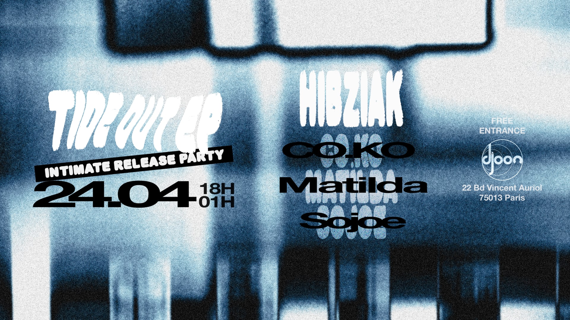 Tide Out Ep Release Party Cover