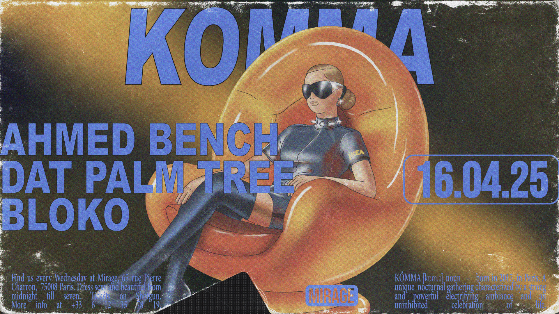 Kömma Residency : Ahmed Bench, Dat Palm Tree, Bloko Cover