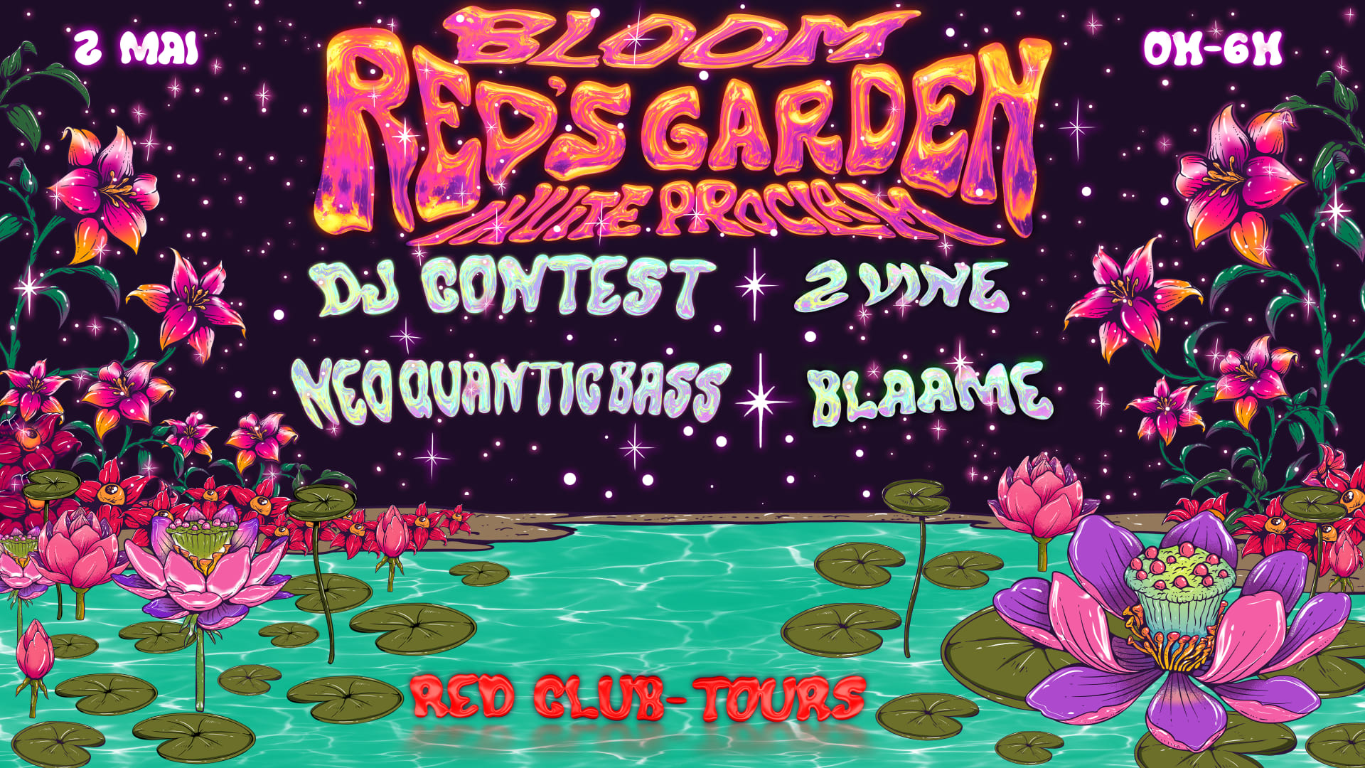 Bloom Red’S Garden - Tours Cover