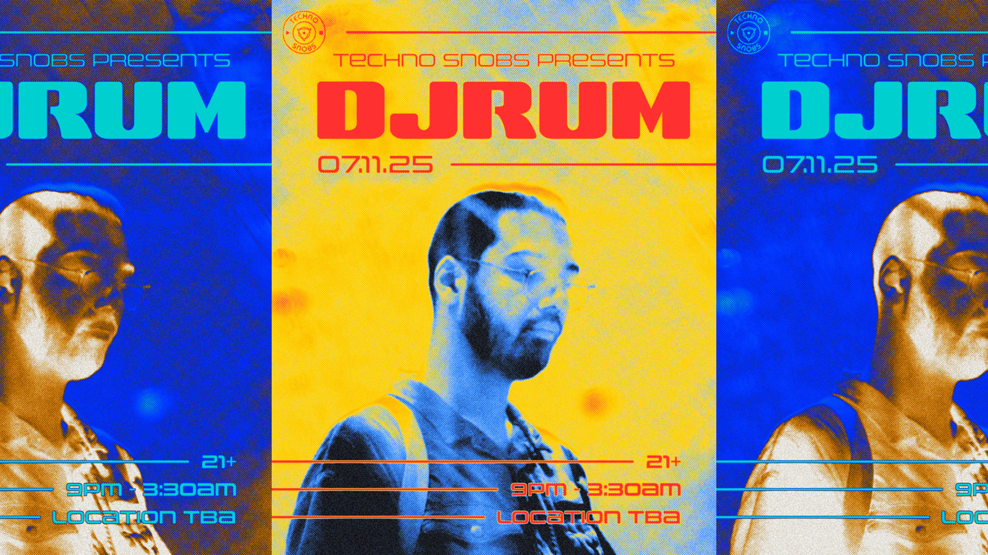 Techno Snobs Presents: Djrum (Ticket Link Moved) Cover