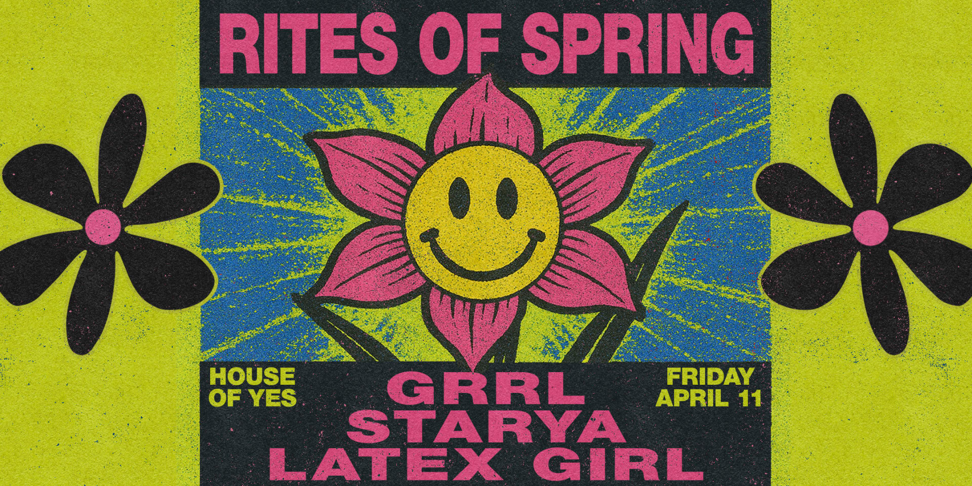 Rites Of Spring: Grrl • Latex Girl • Starya Cover
