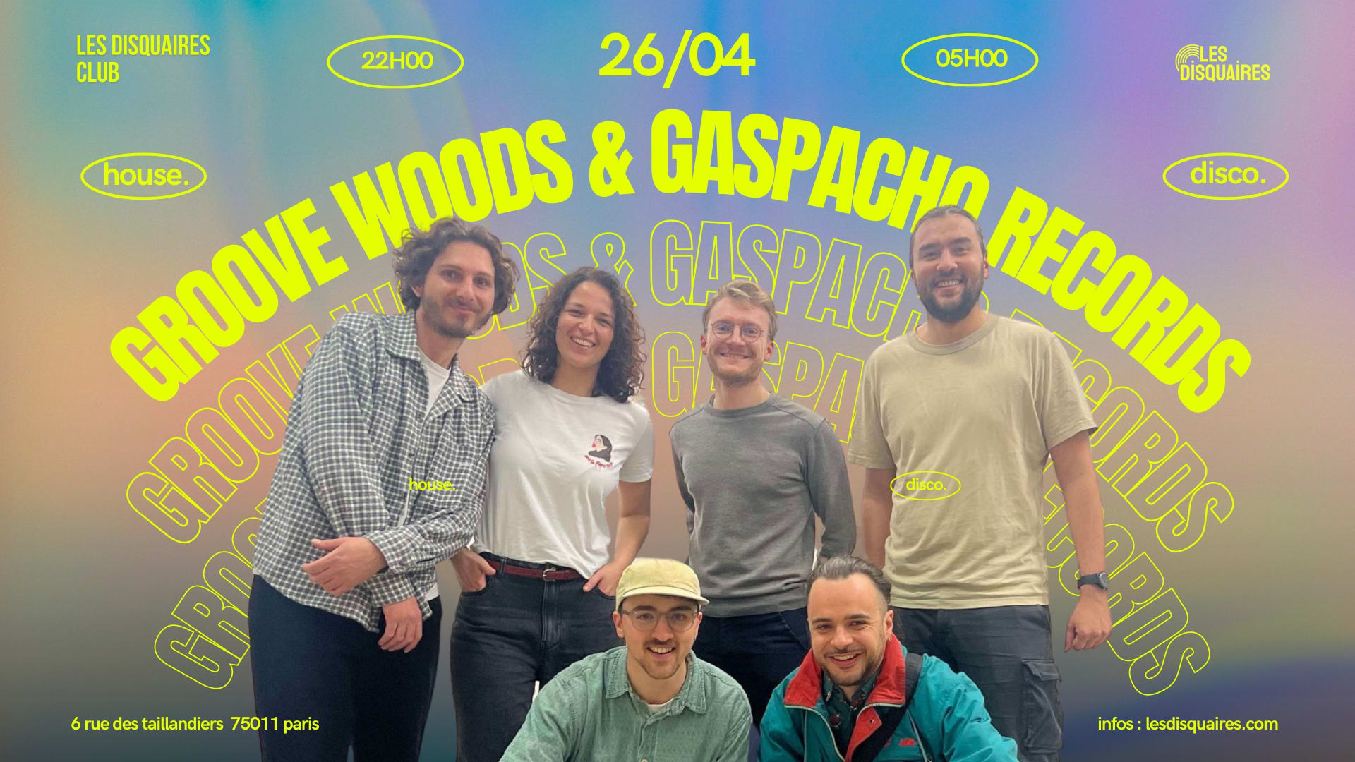 Groove Woods & Gaspacho Records Cover