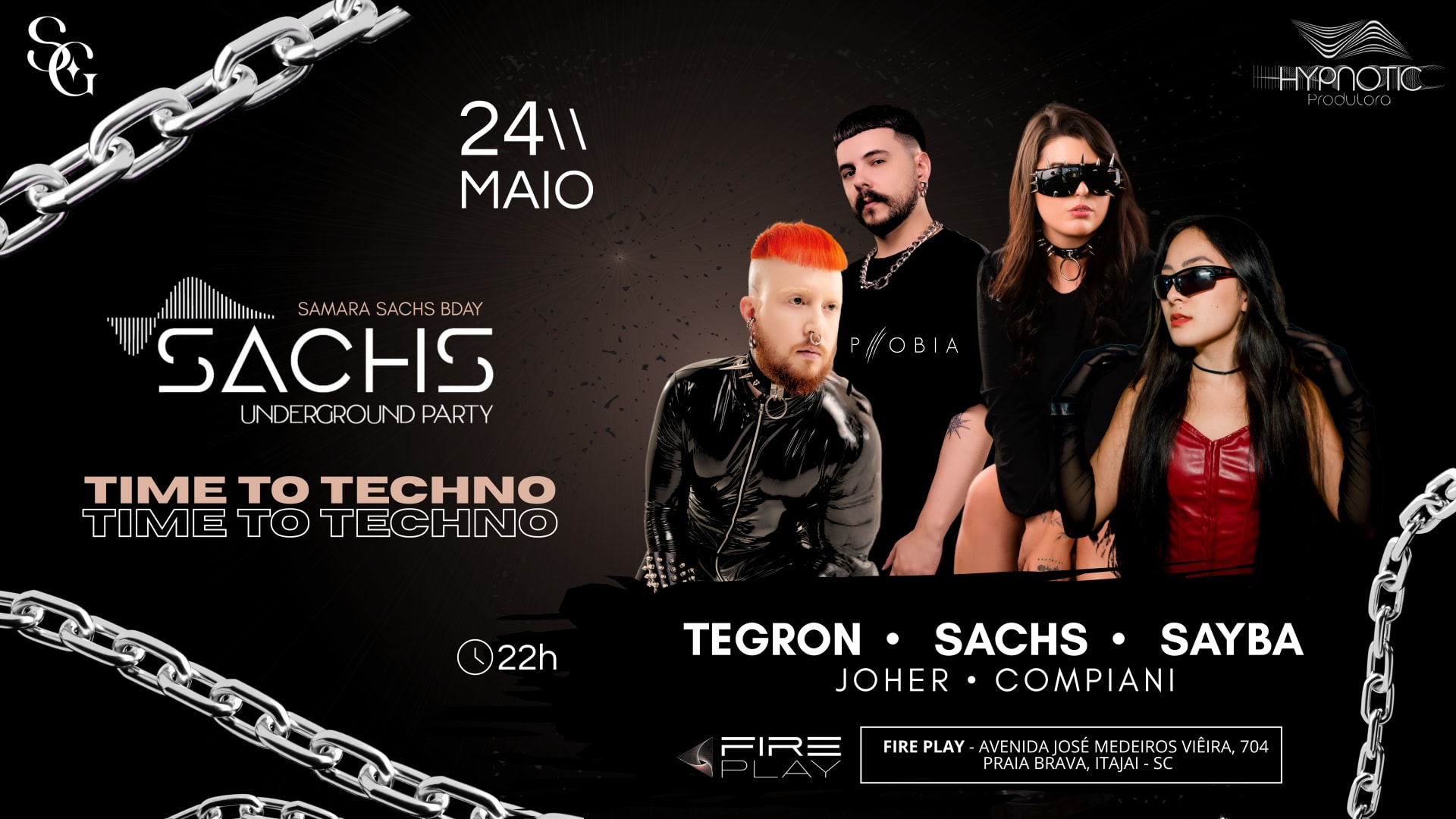 Sachs Up - Time To Techno Cover