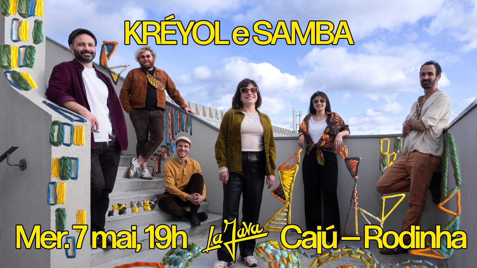 Kréyol E Samba : Cajù X Rodinha @Lajava Cover