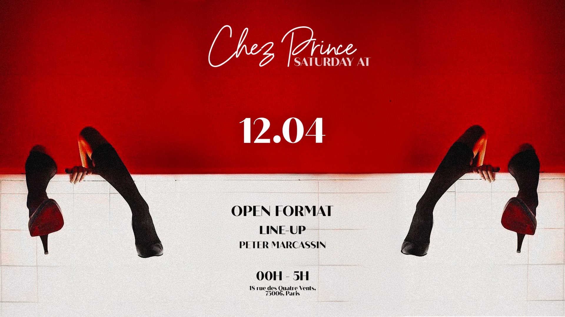 Saturday At | @Chez Prince Cover