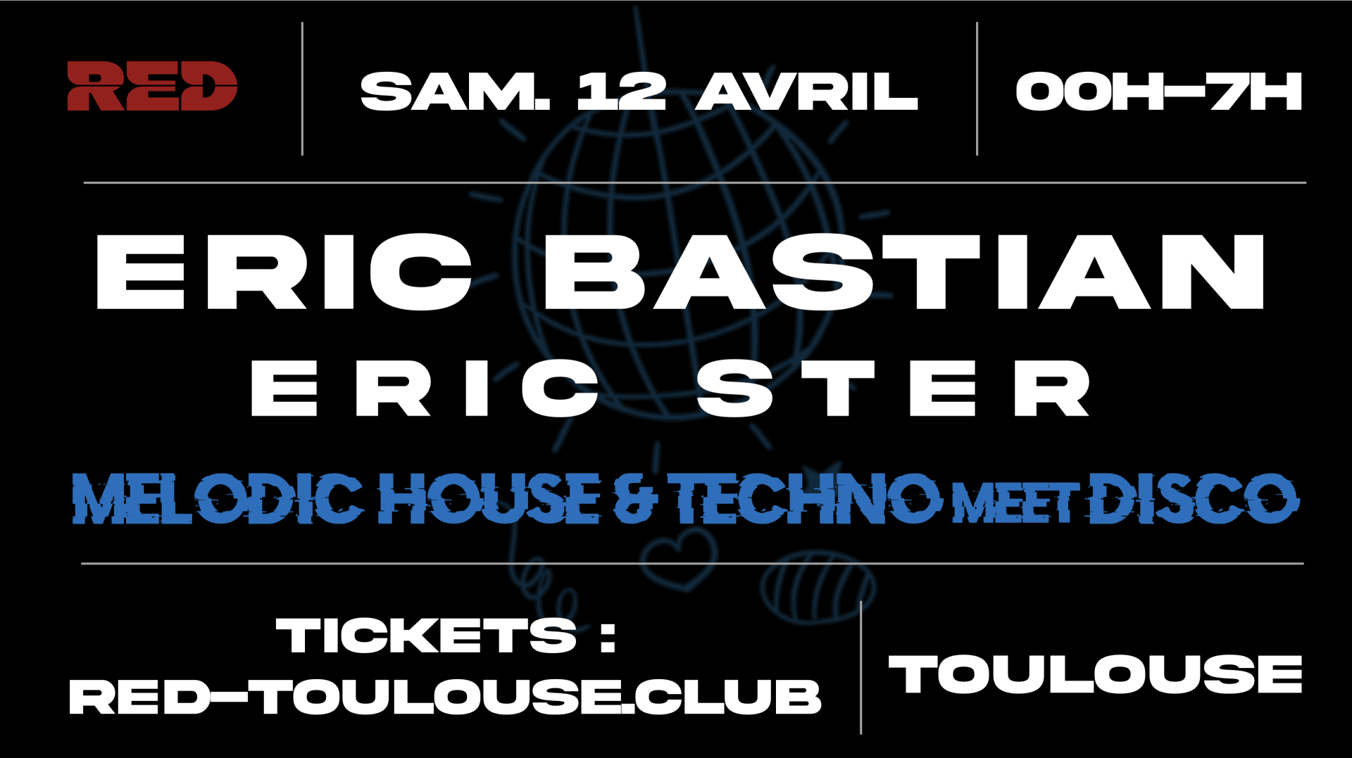 Eric Bastian & Eric Ster - Melodic House & Techno Meet Disco Cover