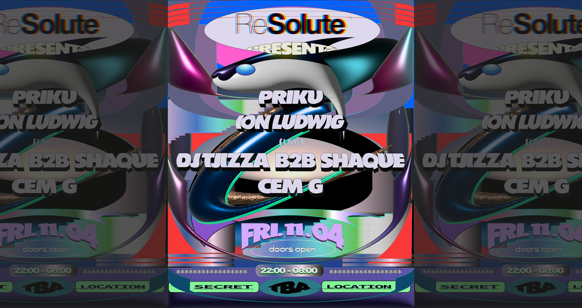 Resolute Presents: Priku & Ion Ludwig (Live) Cover