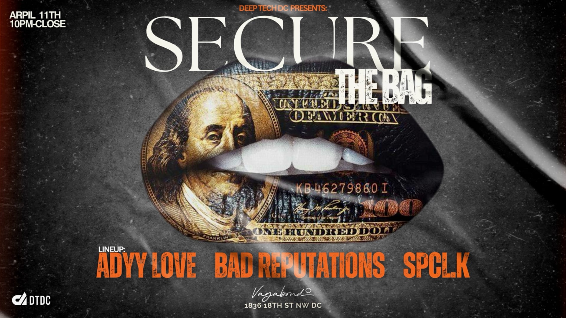 Deep Tech DC Presents: Secure The Bag Cover