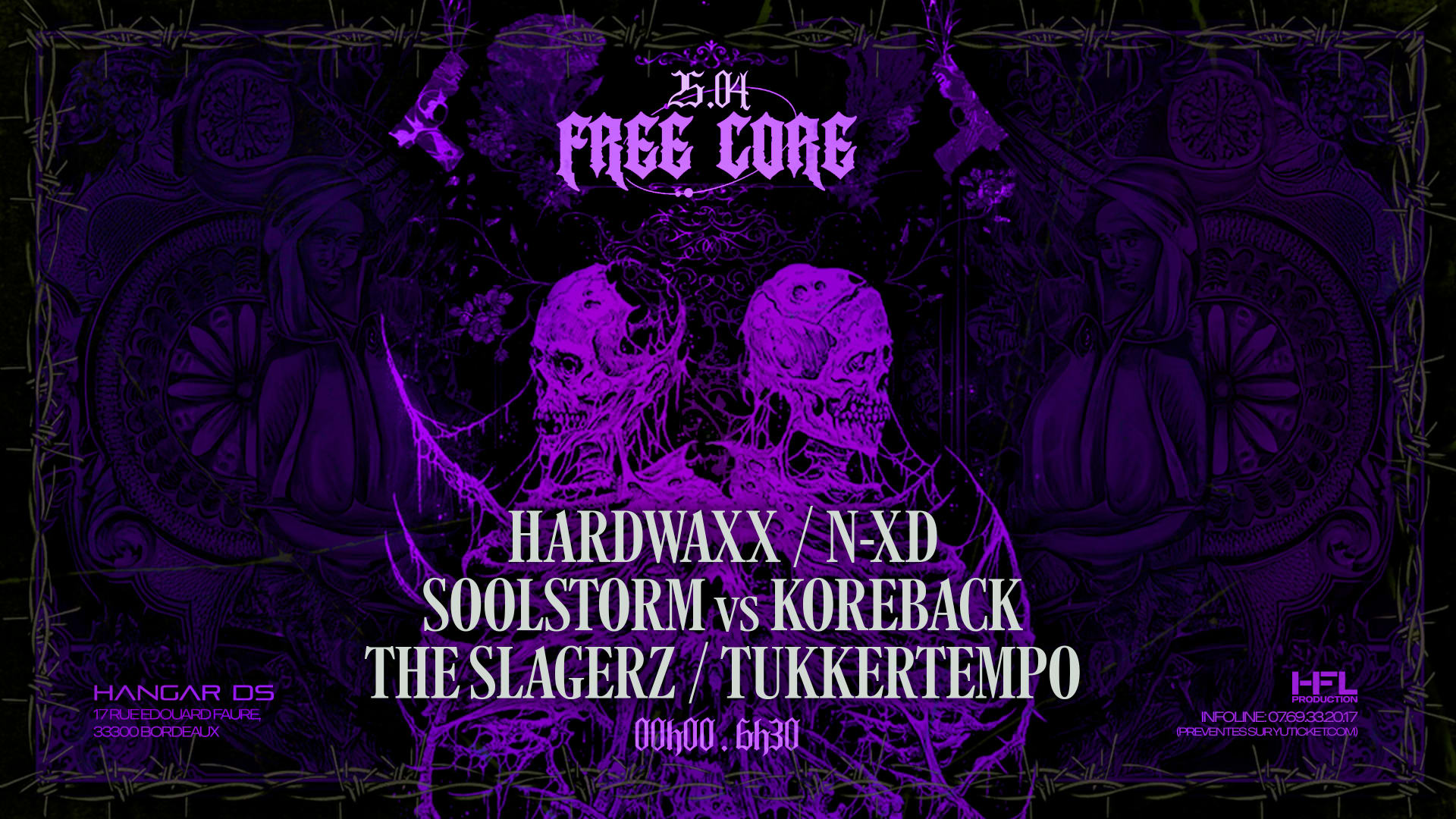 Freecore  W/ Tukkertempo / Hardwaxx / N-Xd / Soolstrom ... Cover