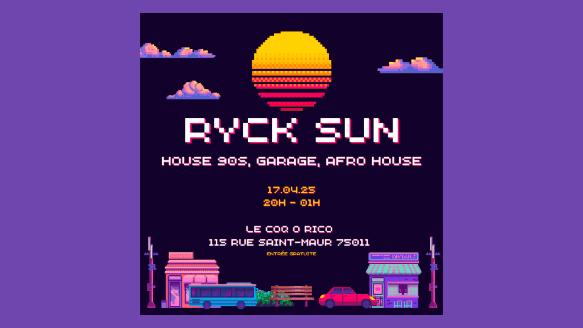 Ryck Sun @ Coq O Rico Cover