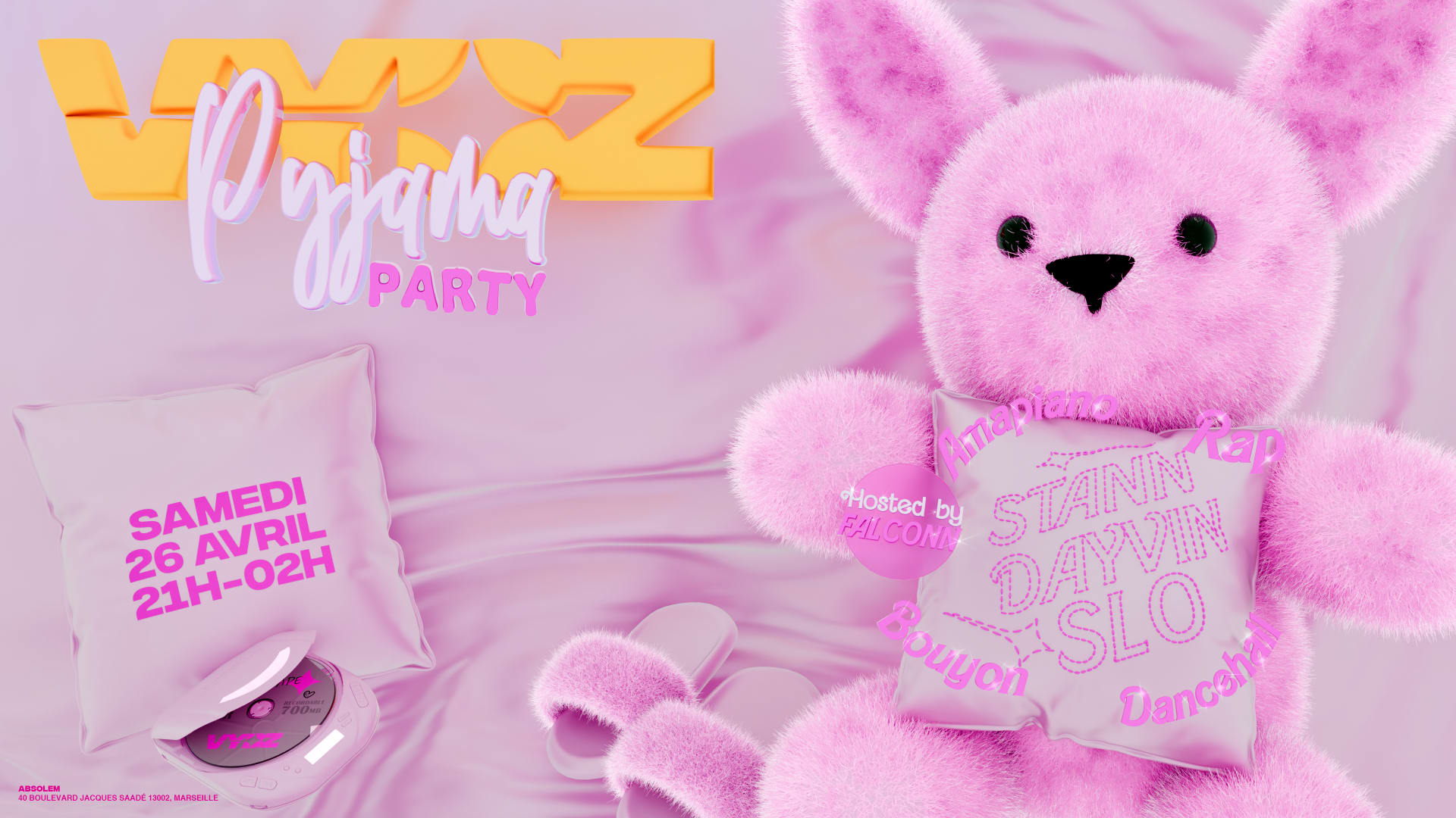 Vybz Pyjama Party 2 Cover