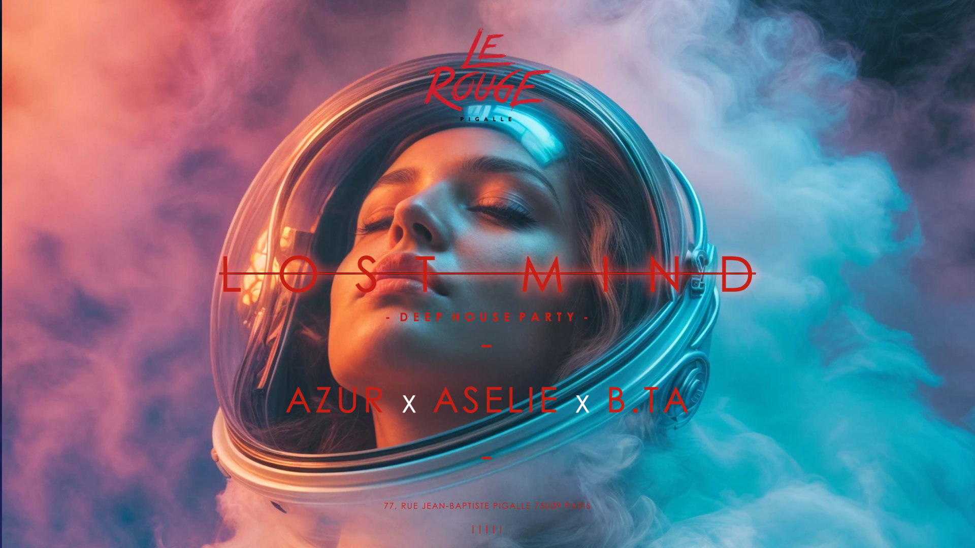 Lost Mind - Mercredi  16 Avril- House Music Cover