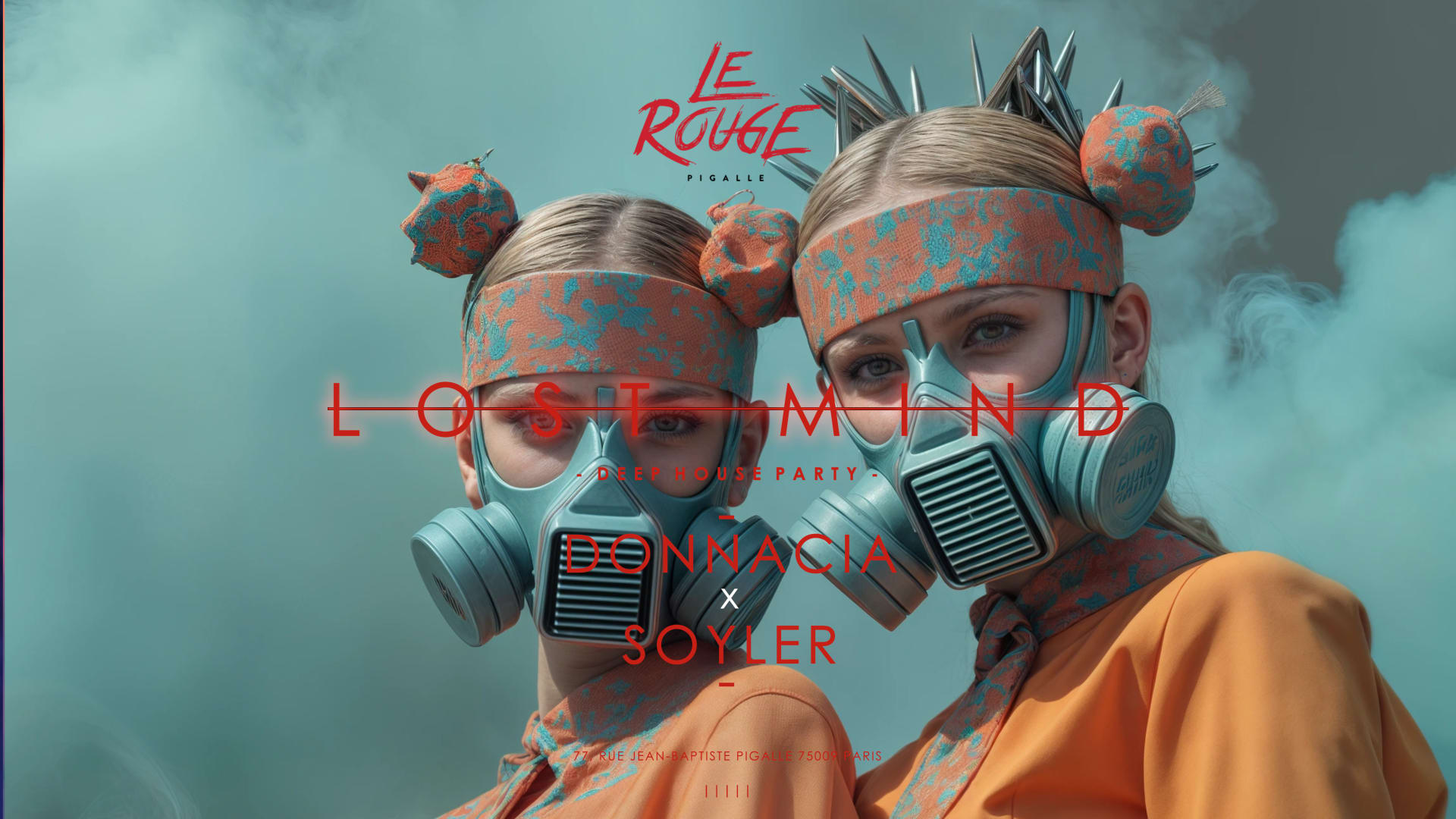 Lost Mind - Mercredi  23 Avril- House Music Cover