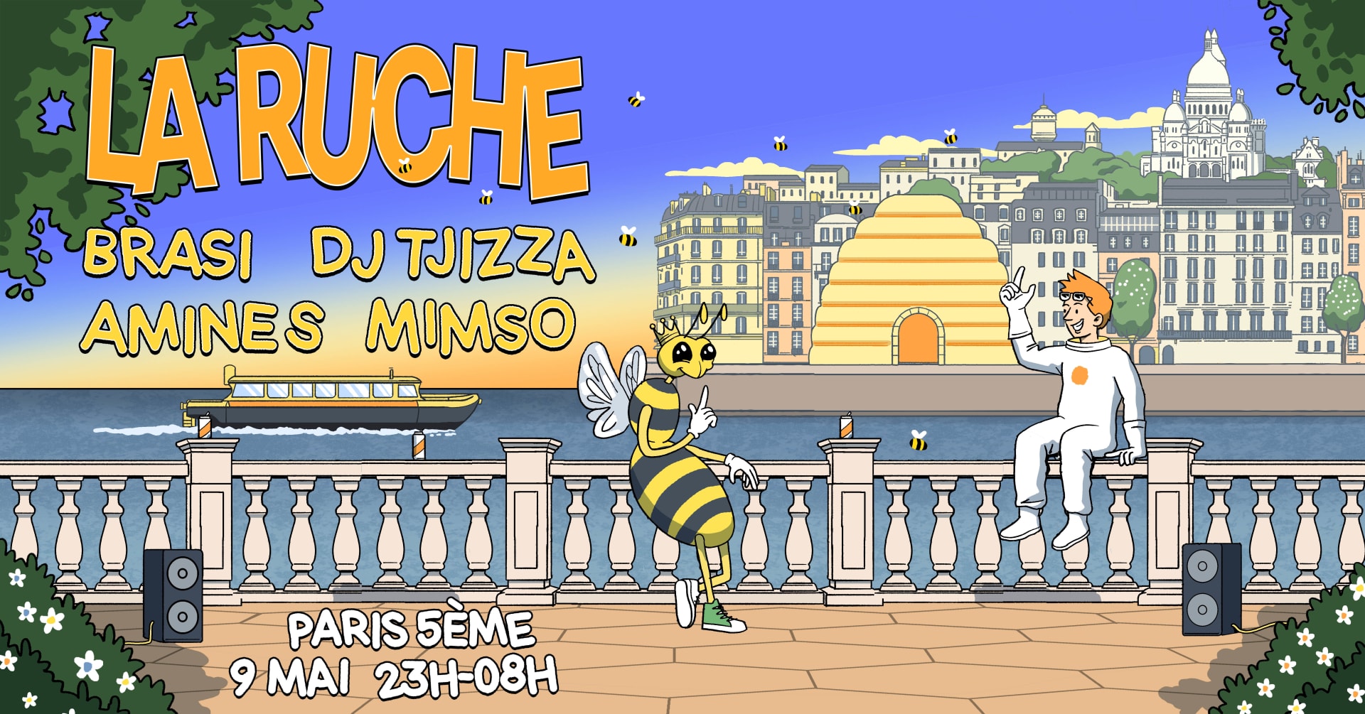 La Ruche Invite Brasi & Dj Tjizza Cover