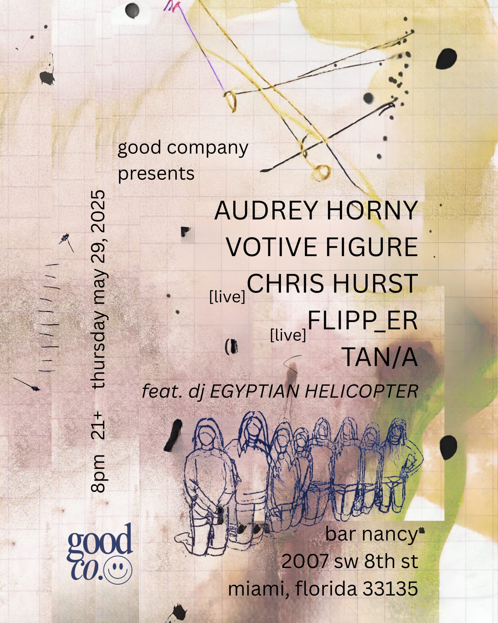 Good Company Presents: An Experimental Night At Bar Nancy Cover