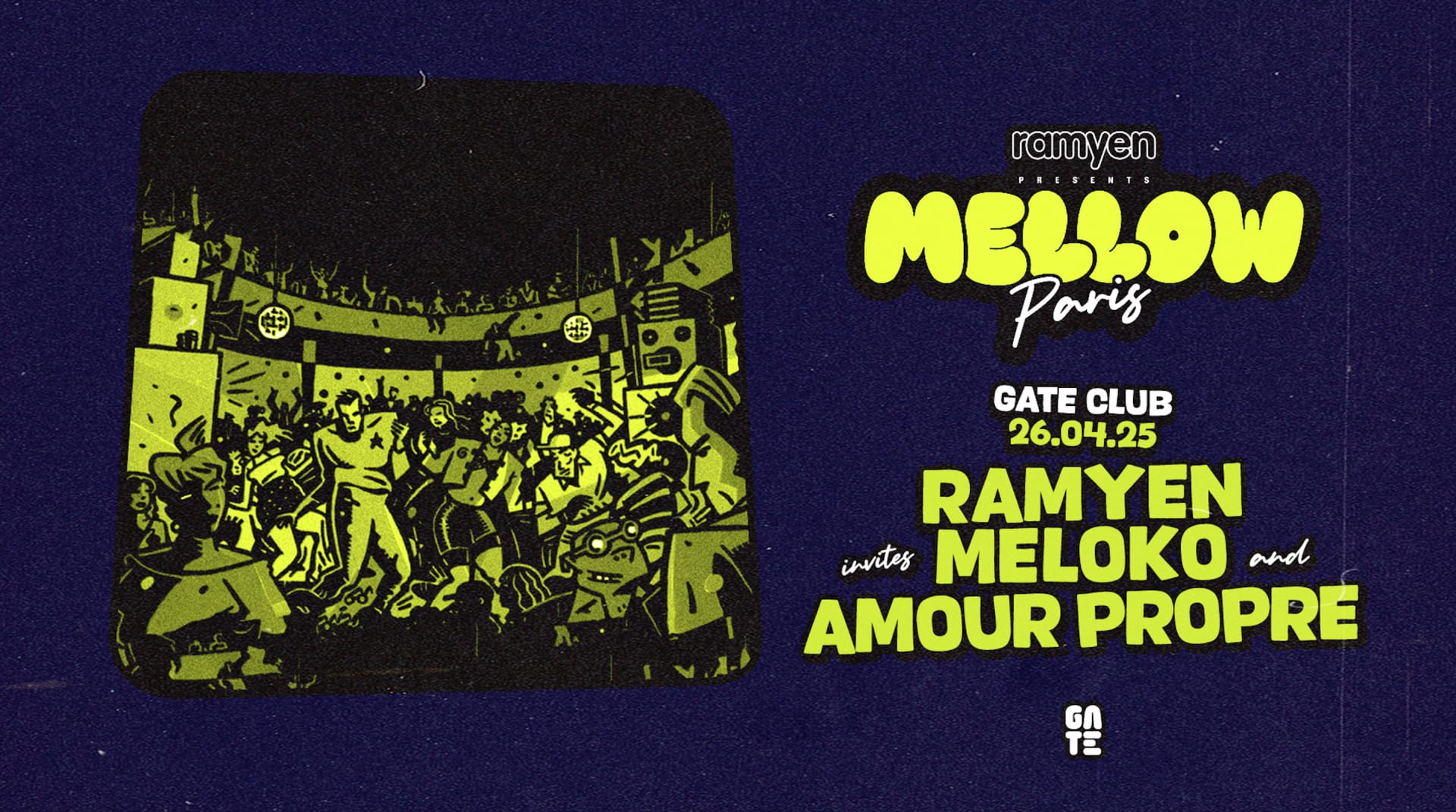 Mellow X Ramyen X Meloko X Amour Propre Cover