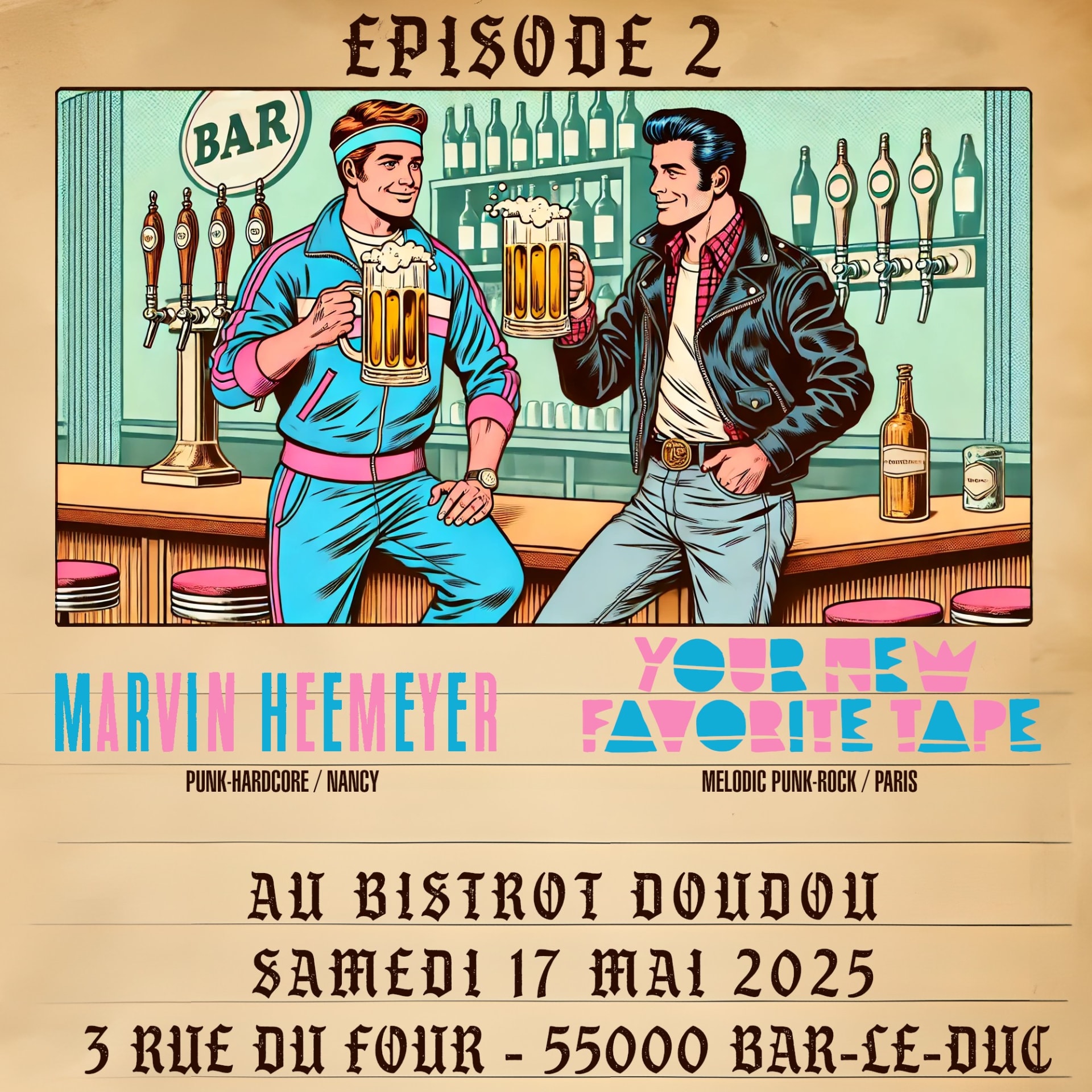 Your New Favorite Tape X Marvin Heemeyer - Bistro Doudou Cover