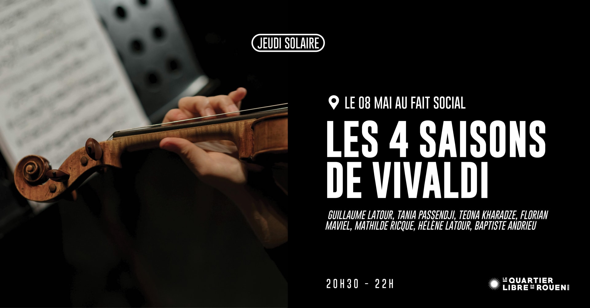 Jeudi Solaire Classique : Les 4 Saisons De Vivaldi Cover