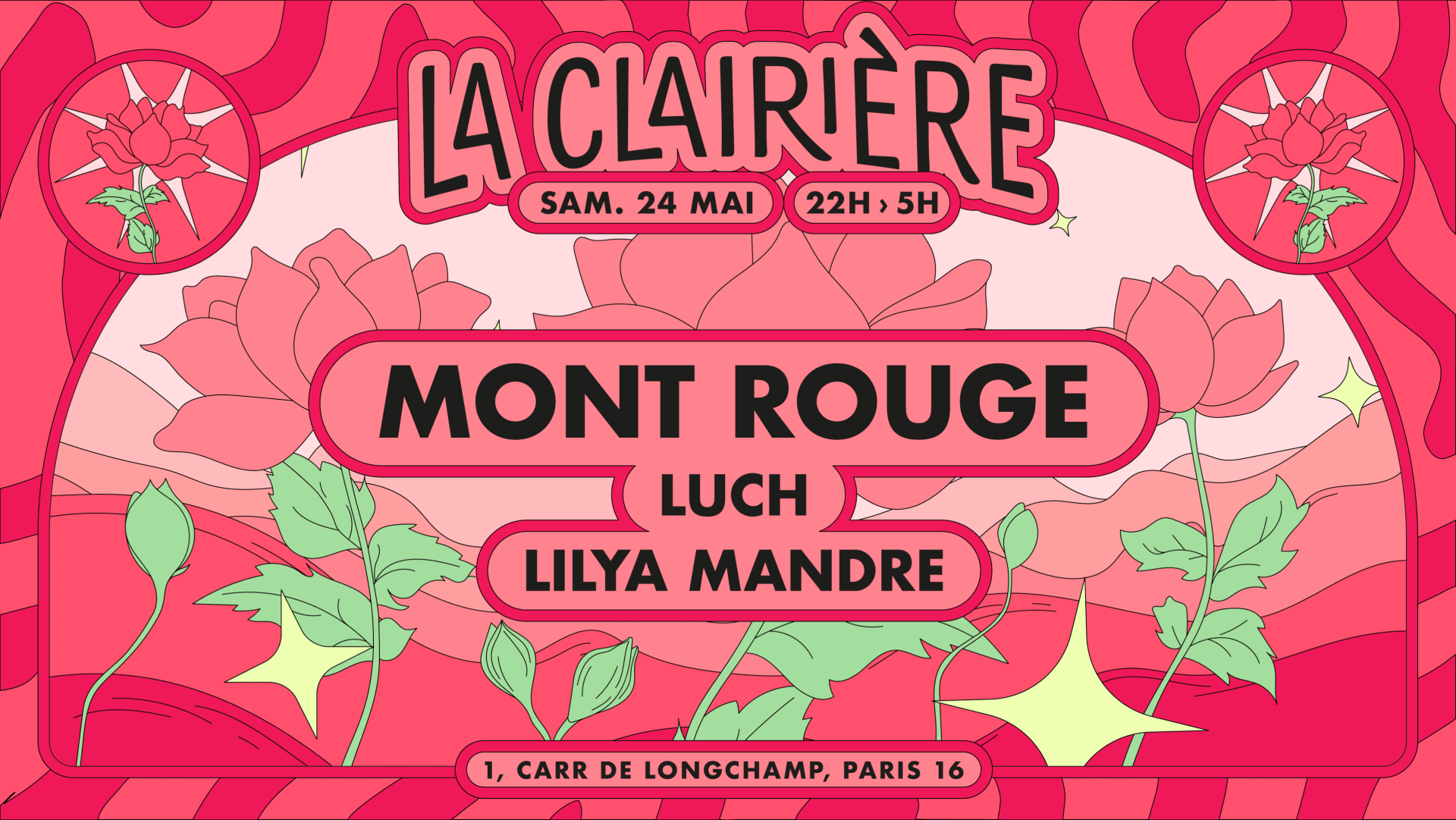 La Clairière : Mont Rouge Cover