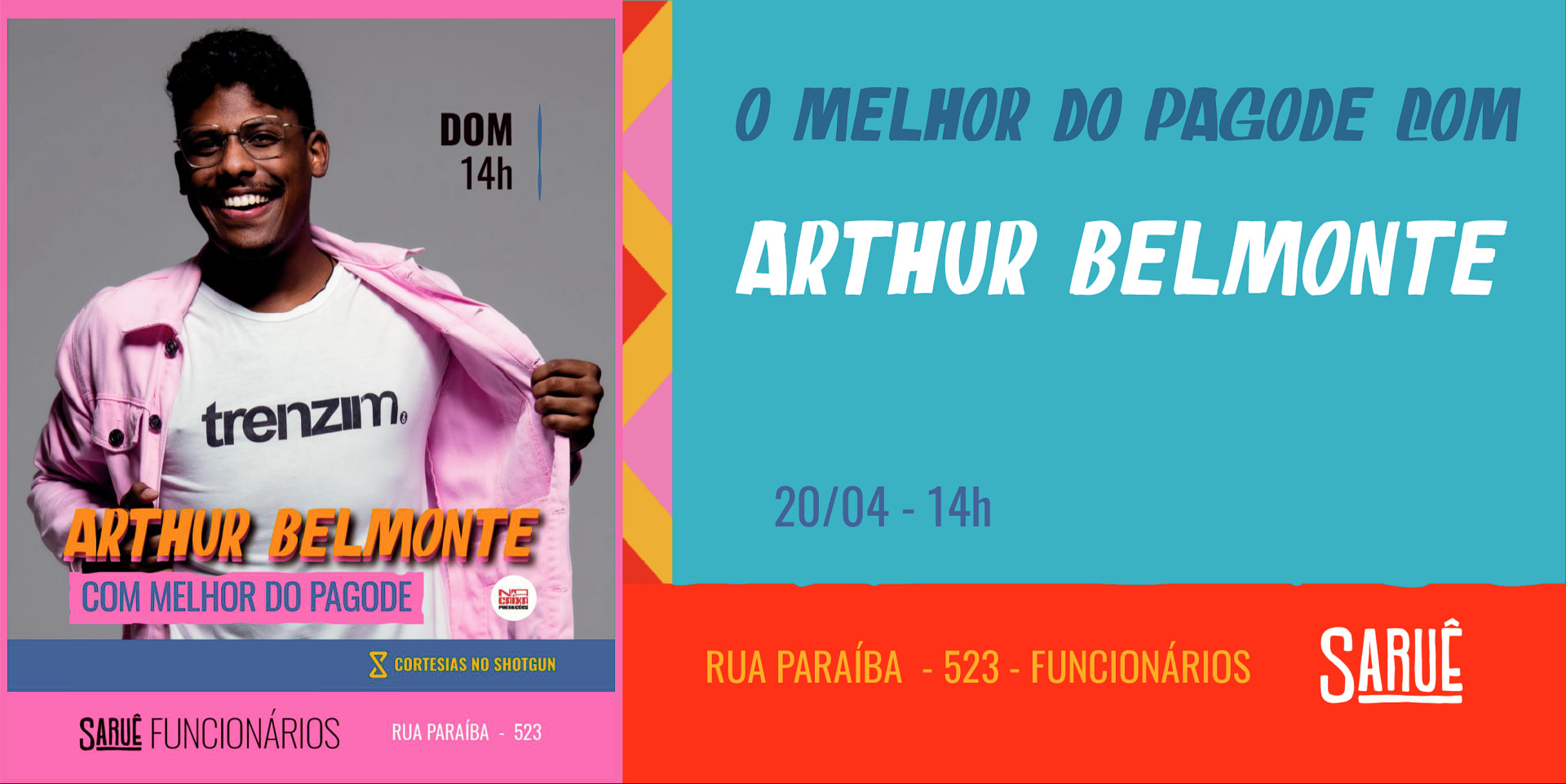 Pagode Com Arthur Belmonte Cover