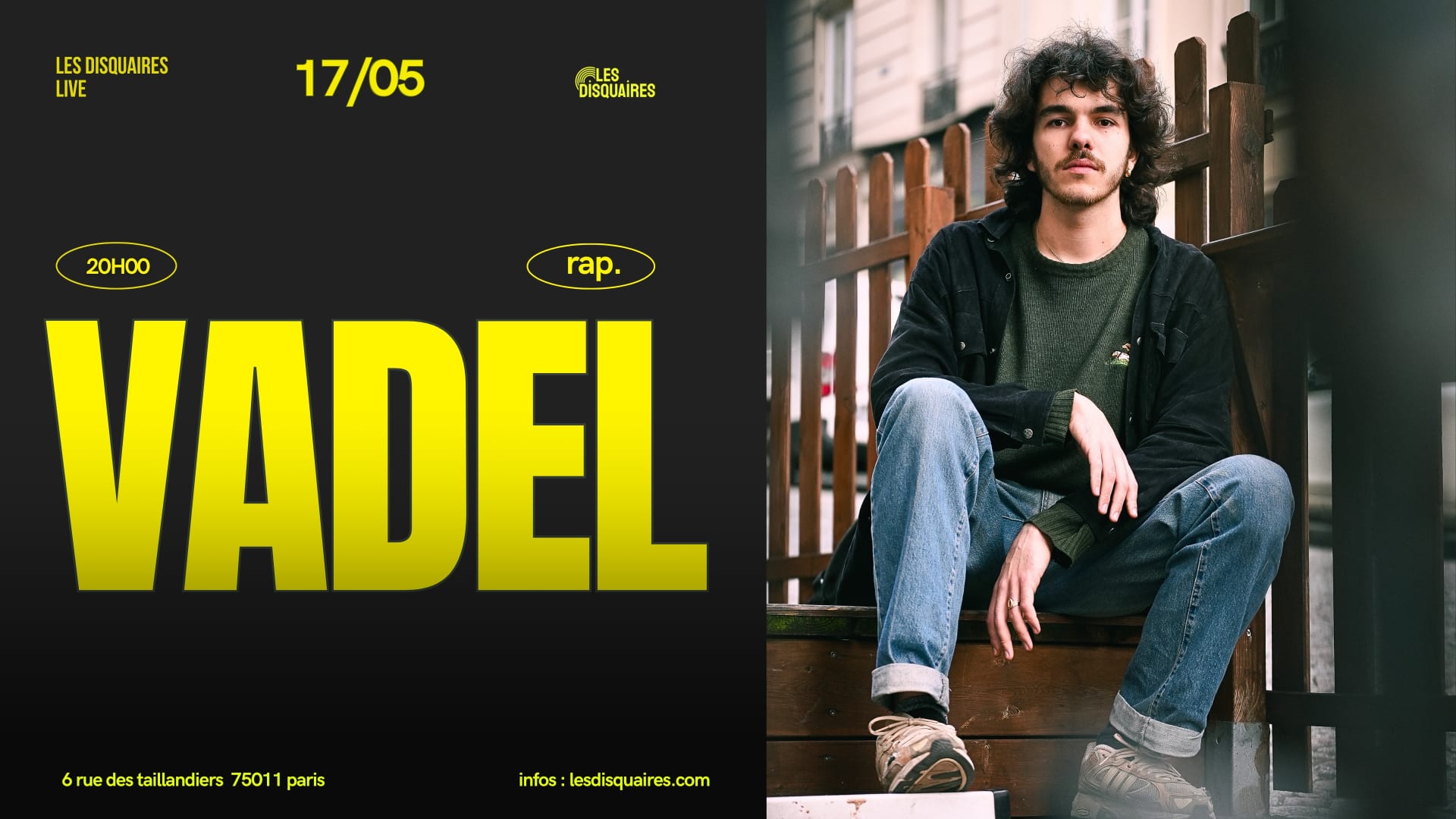 Vadel X 1ère Partie - Live Cover