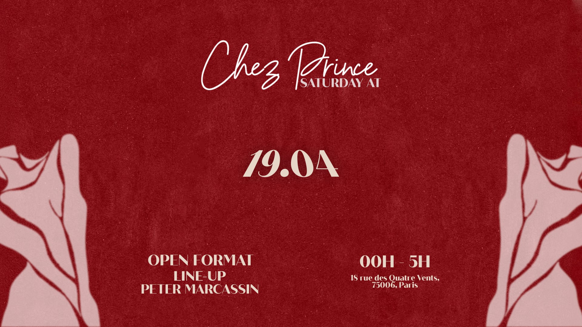 Saturday At | @Chez Prince Cover