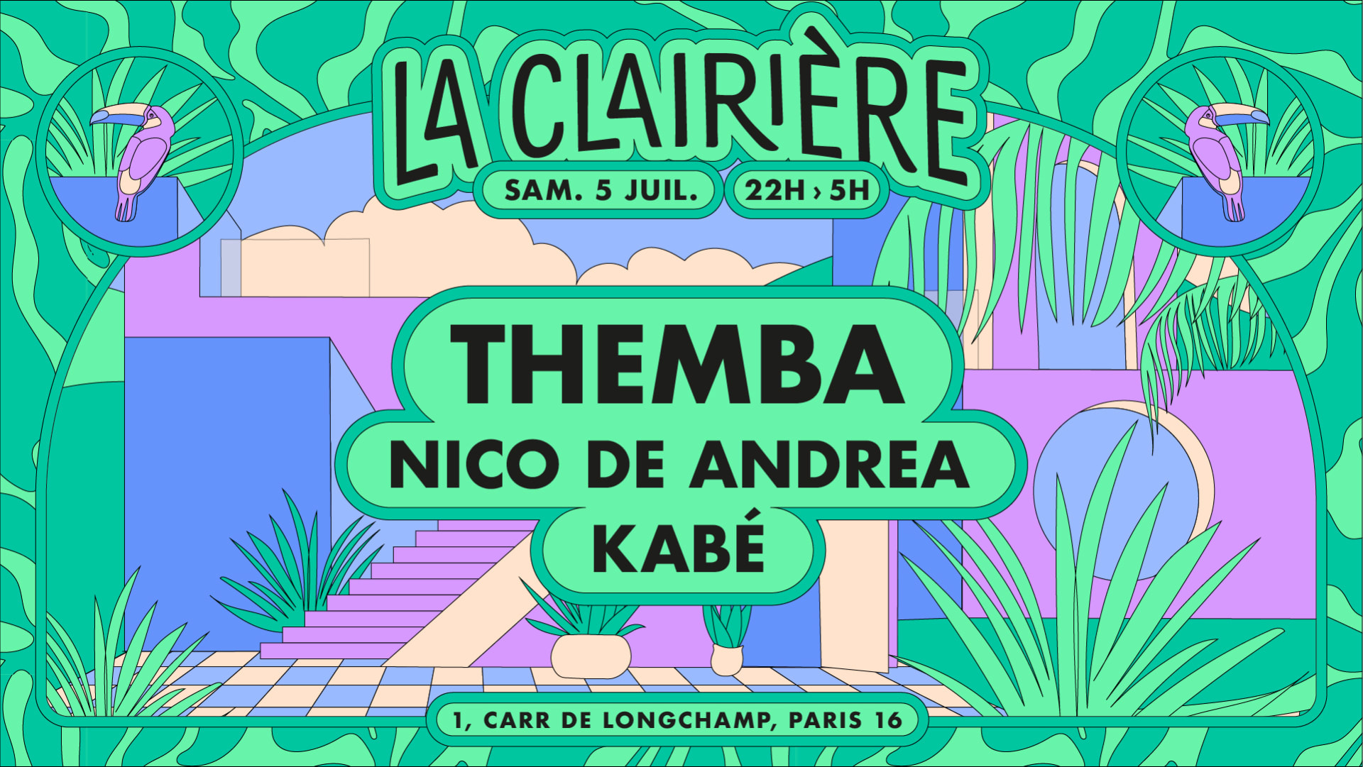 La Clairière : Themba, Nico De Andrea, Kabé Cover