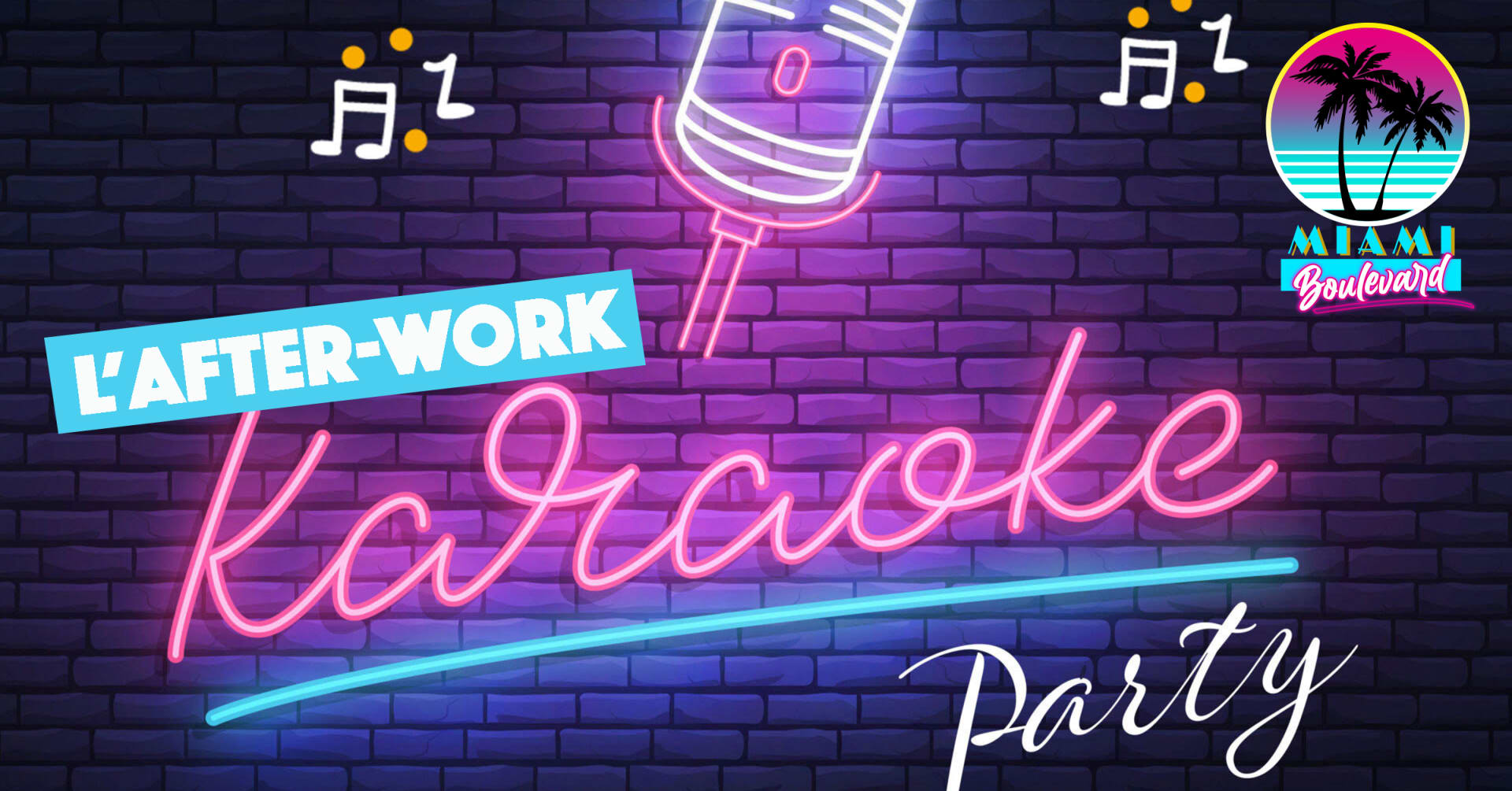 L’Afterwork Karaoke Party Cover