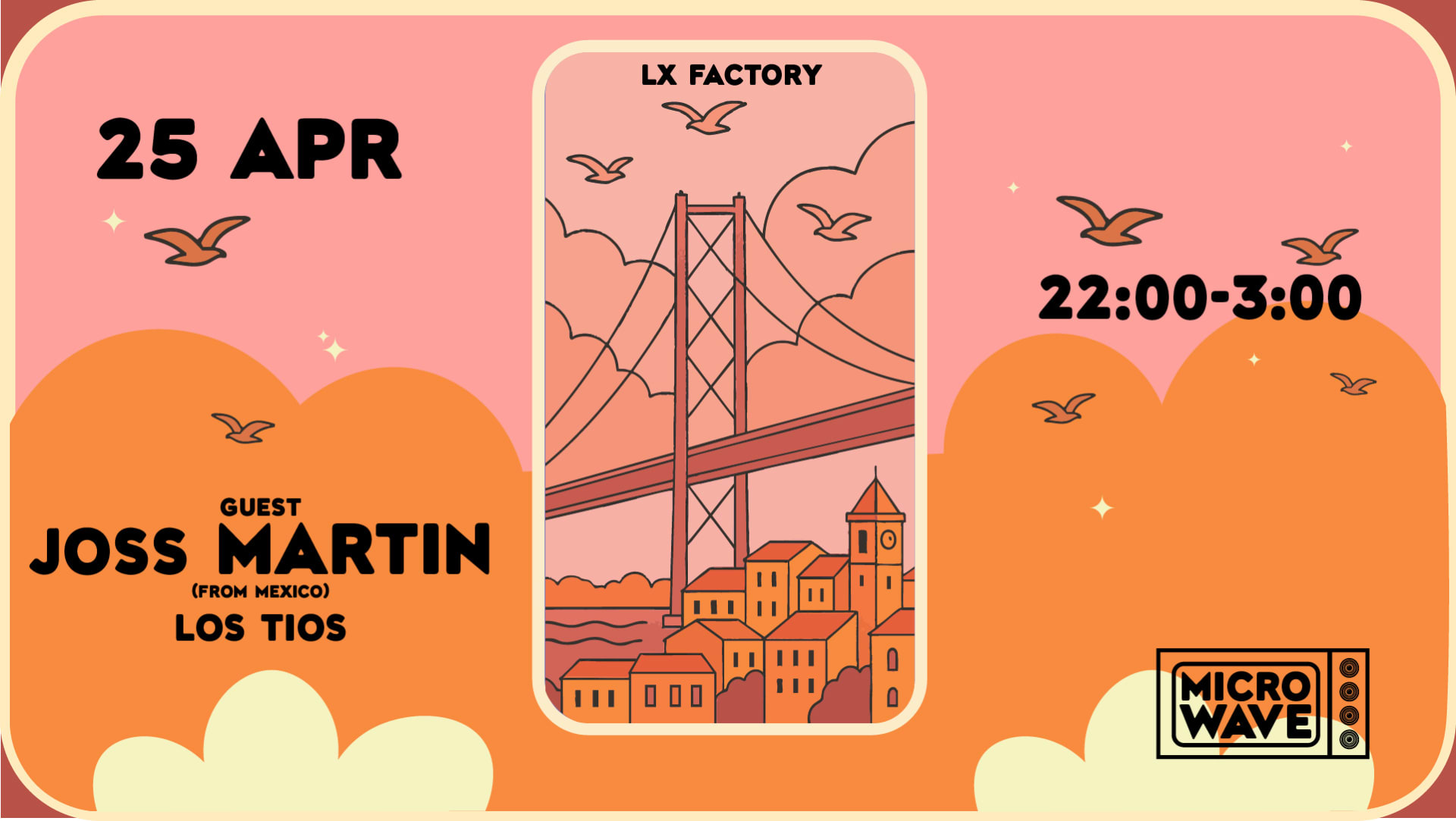 Micro Wave Present - Special Guest: Joss Martin Cover