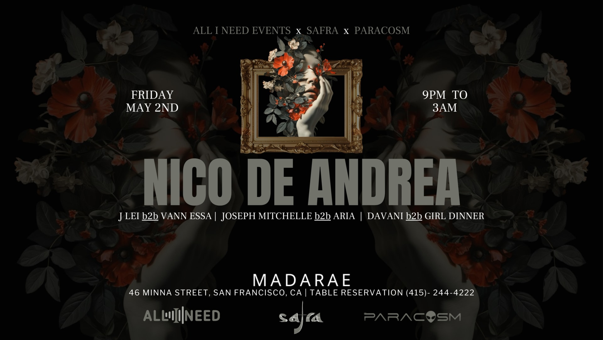 Nico De Andrea [Afro House ] At Madarae Cover