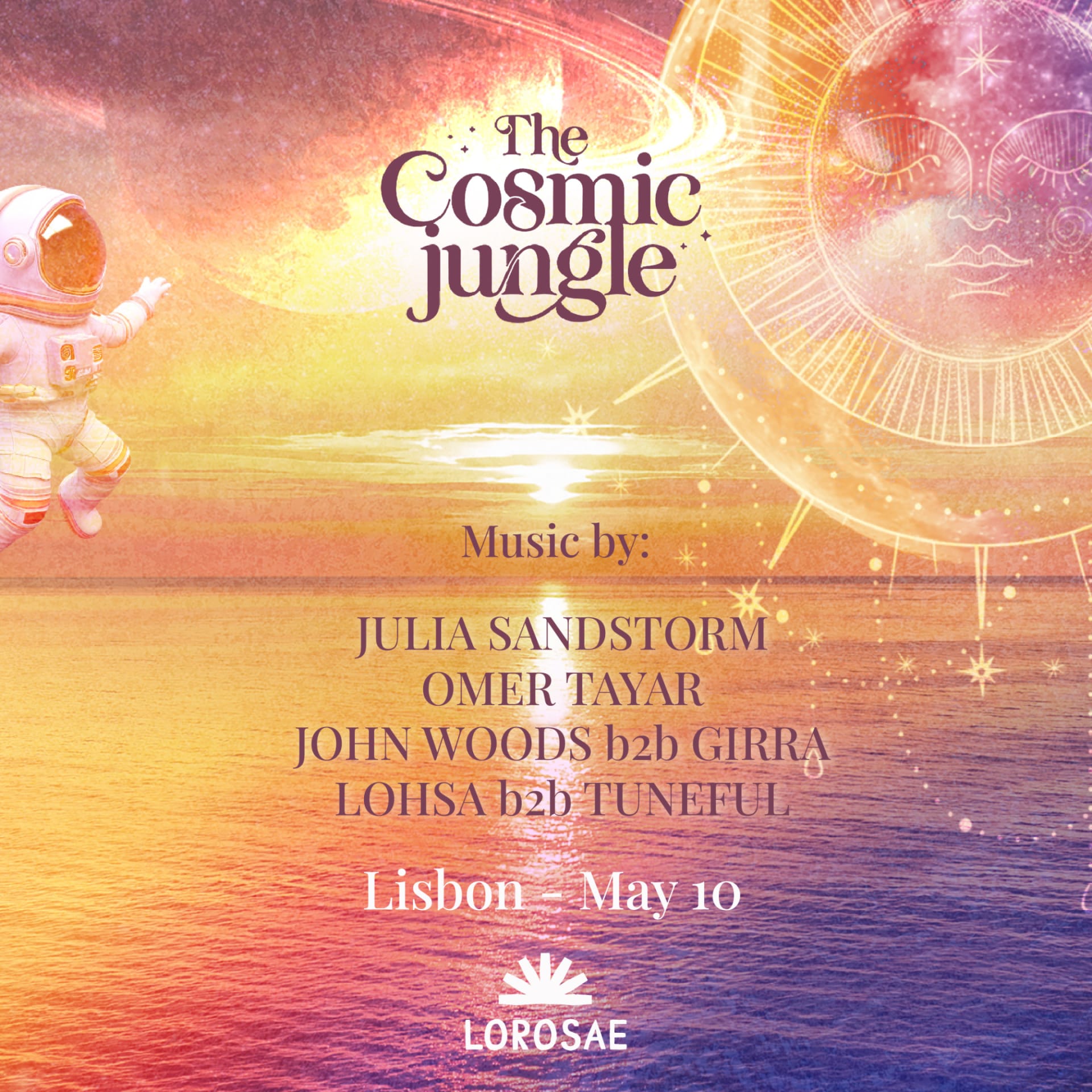The Cosmic Jungle Lisbon Cover