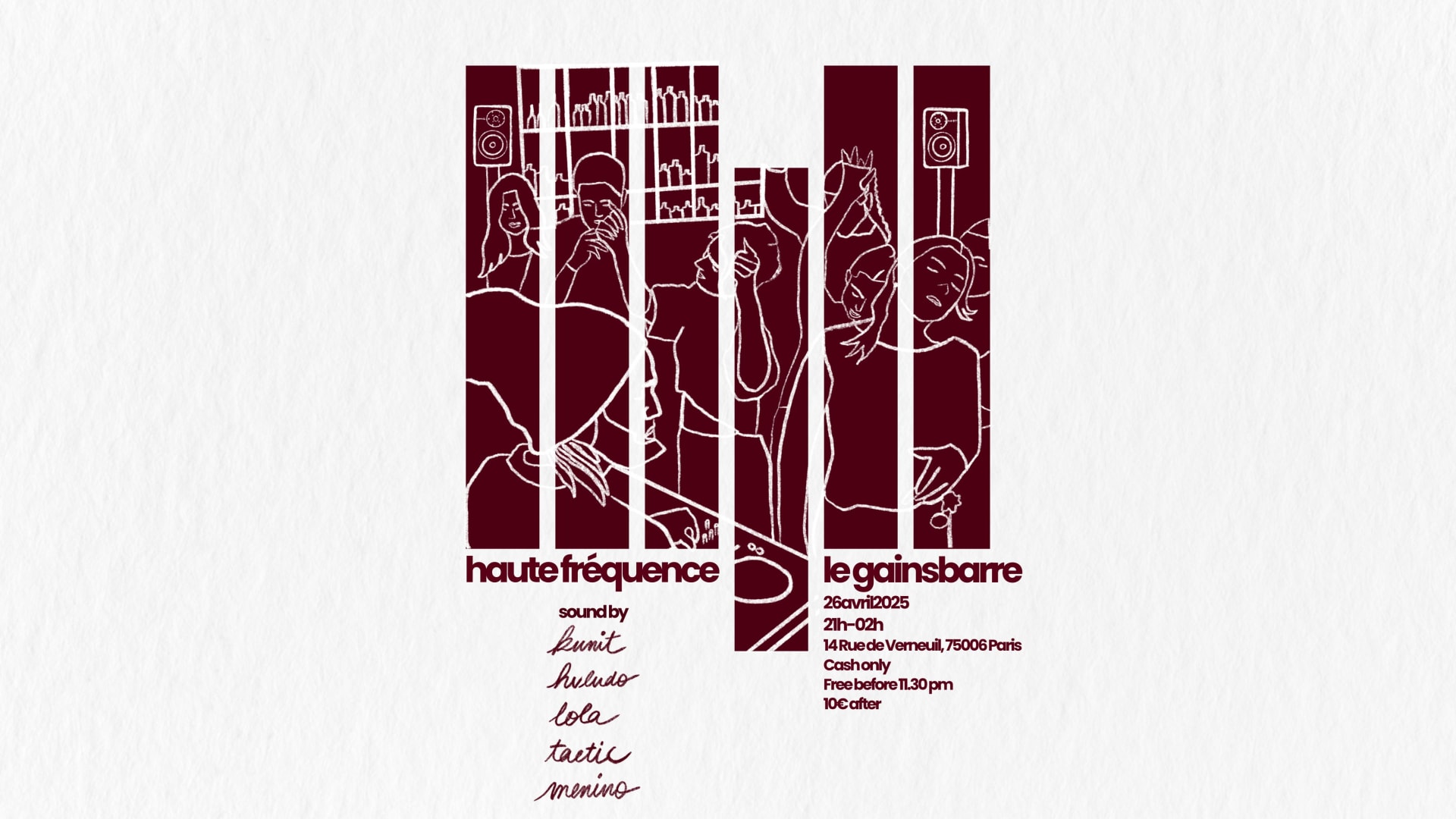 Haute Fréquence #10 - Takeover Le Gainsbarre Cover