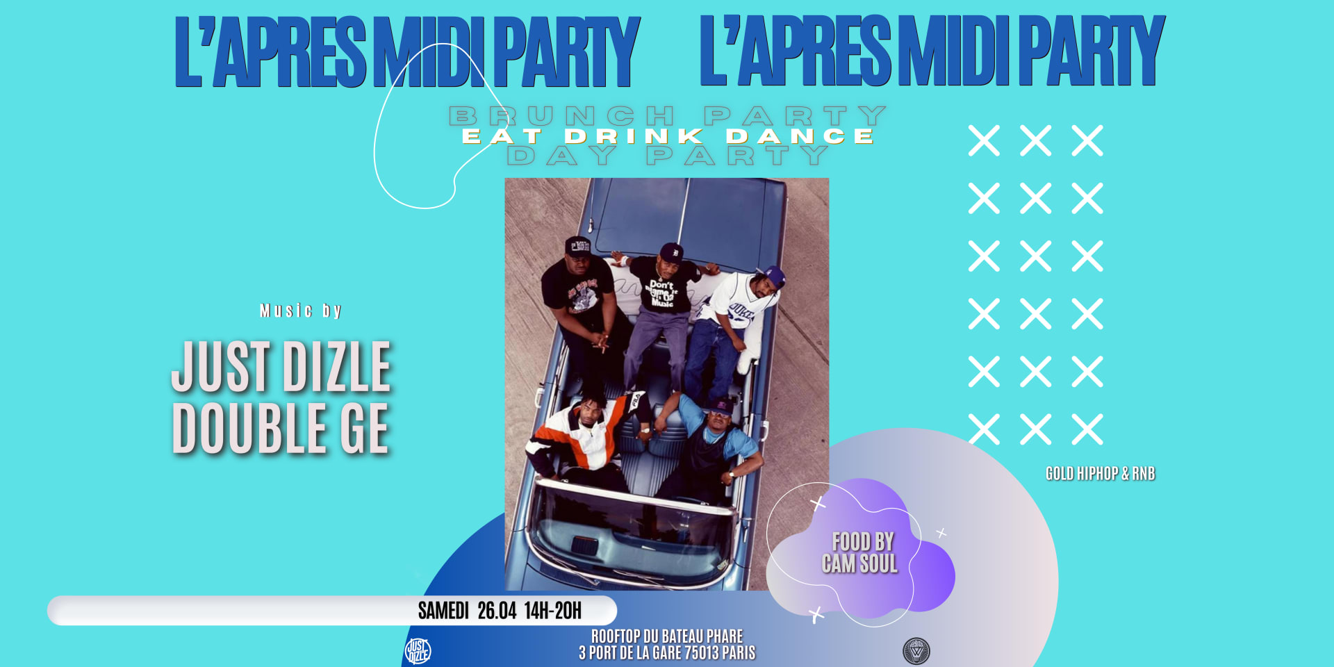 L’Après Midi Party / Gold Hip-Hop & Rnb Cover