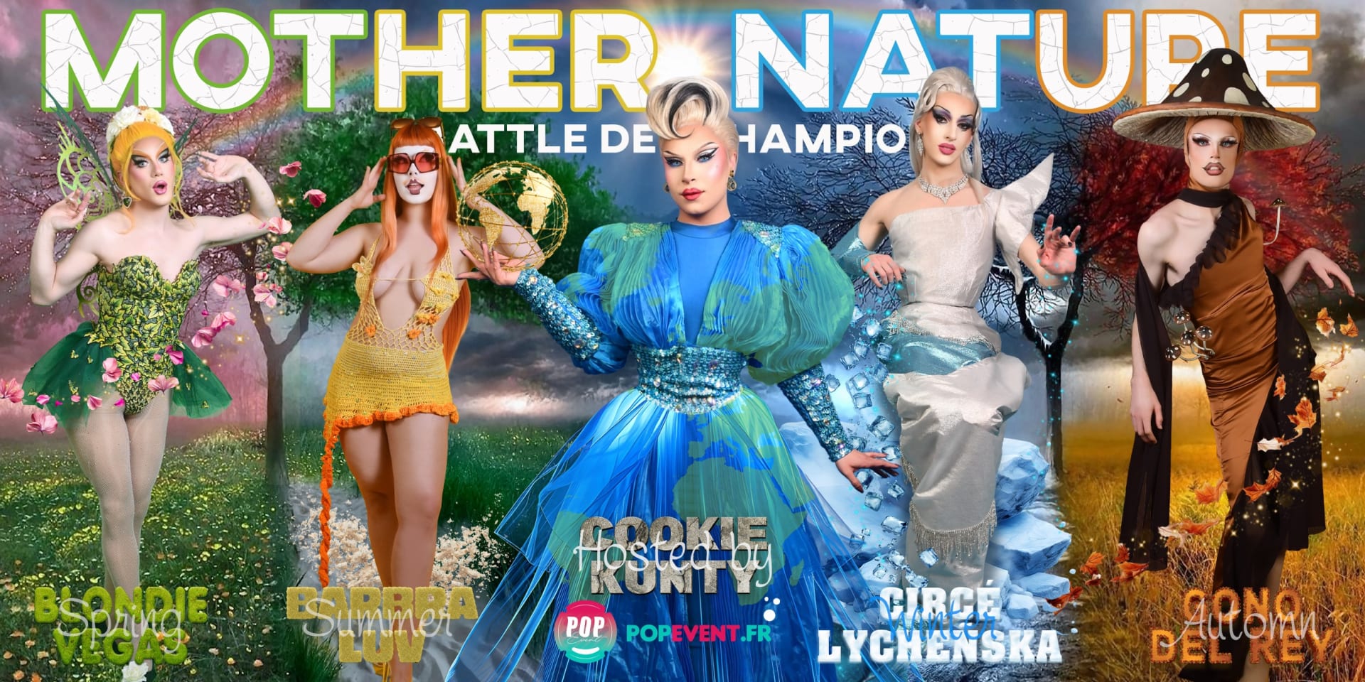 Drag Me Up - Demi Finale : Mother Nature Cover