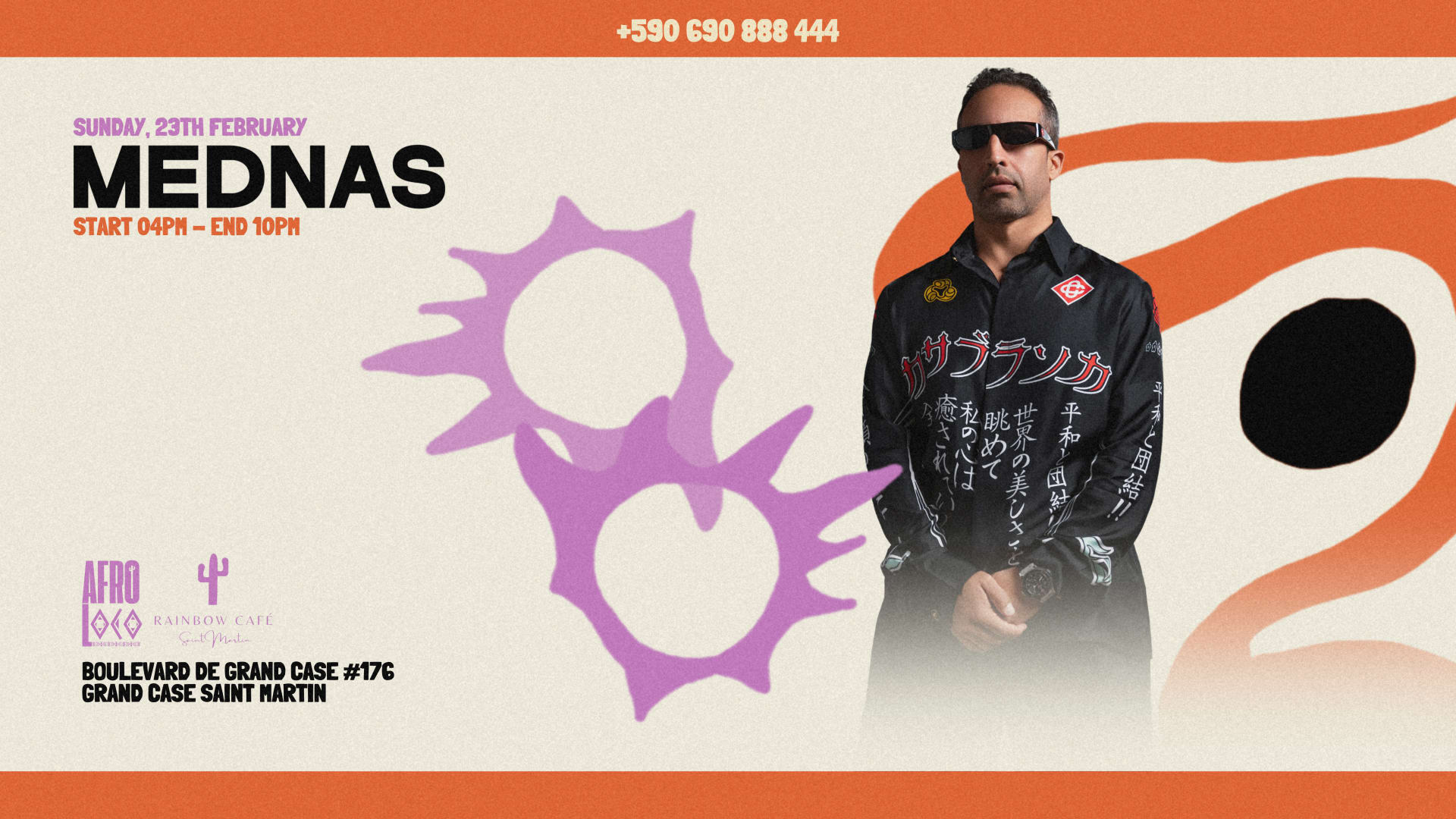 Rainbow Presents : Mednas Cover