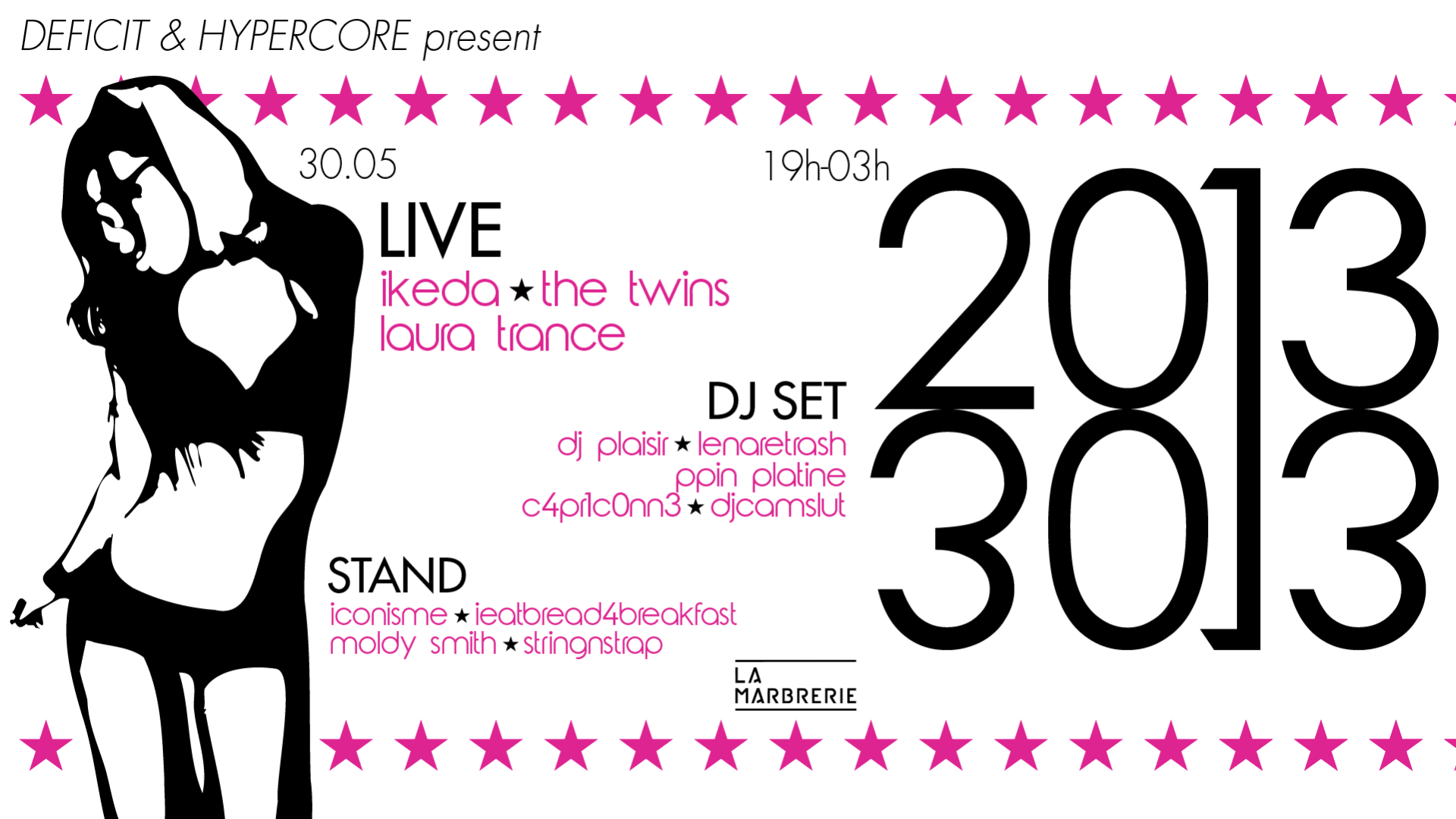 Hypercore X Deficit : 2013 - 3013 Cover