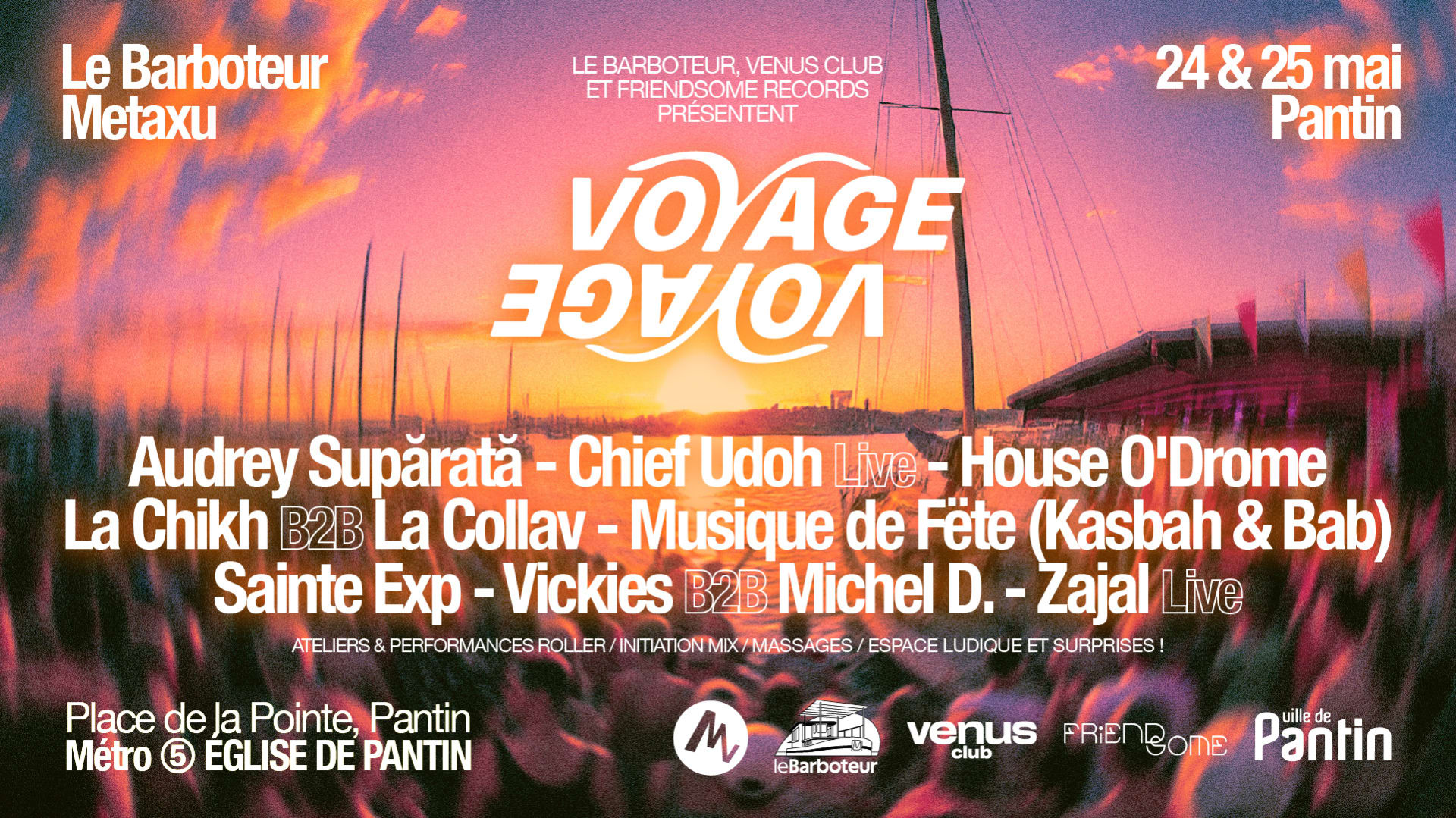 Vénus Club X Friendsome : Voyage Voyage Festival #2 (Free) Cover
