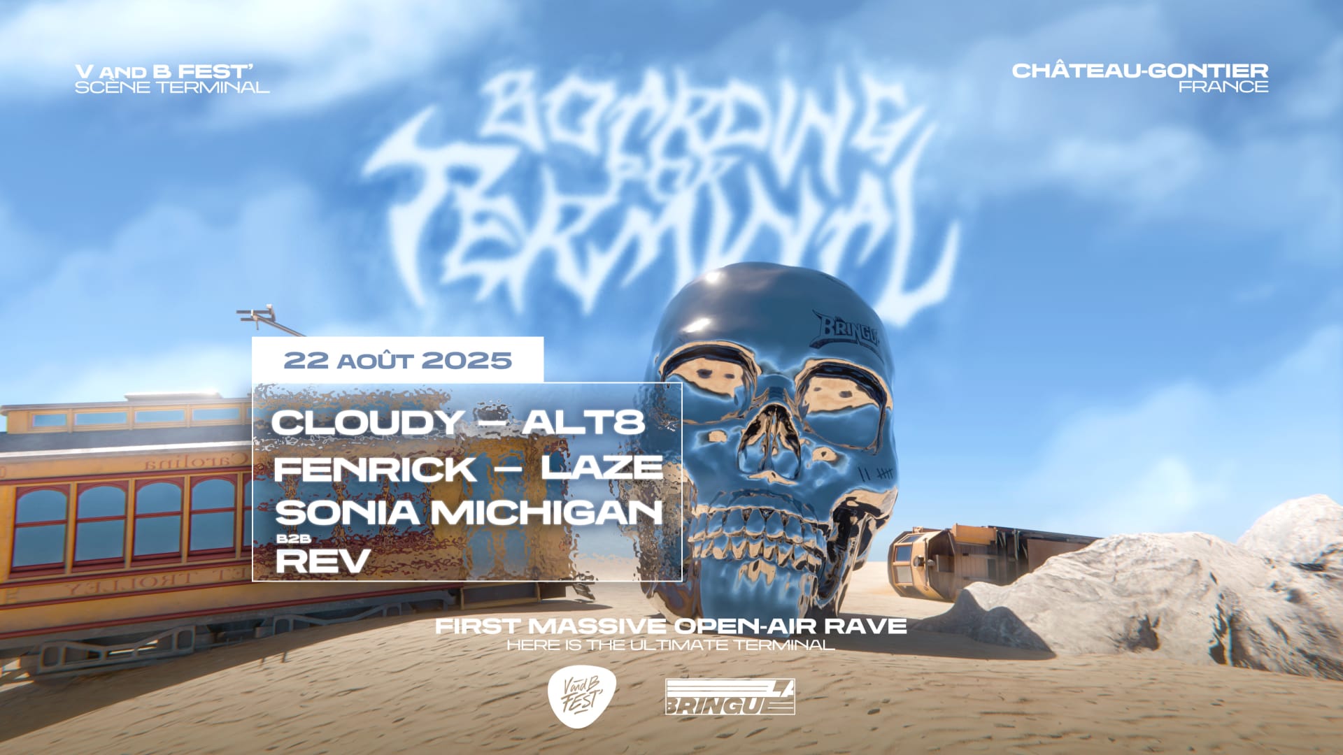 La Bringue X V And B Fest' : Boarding For Terminal Cover