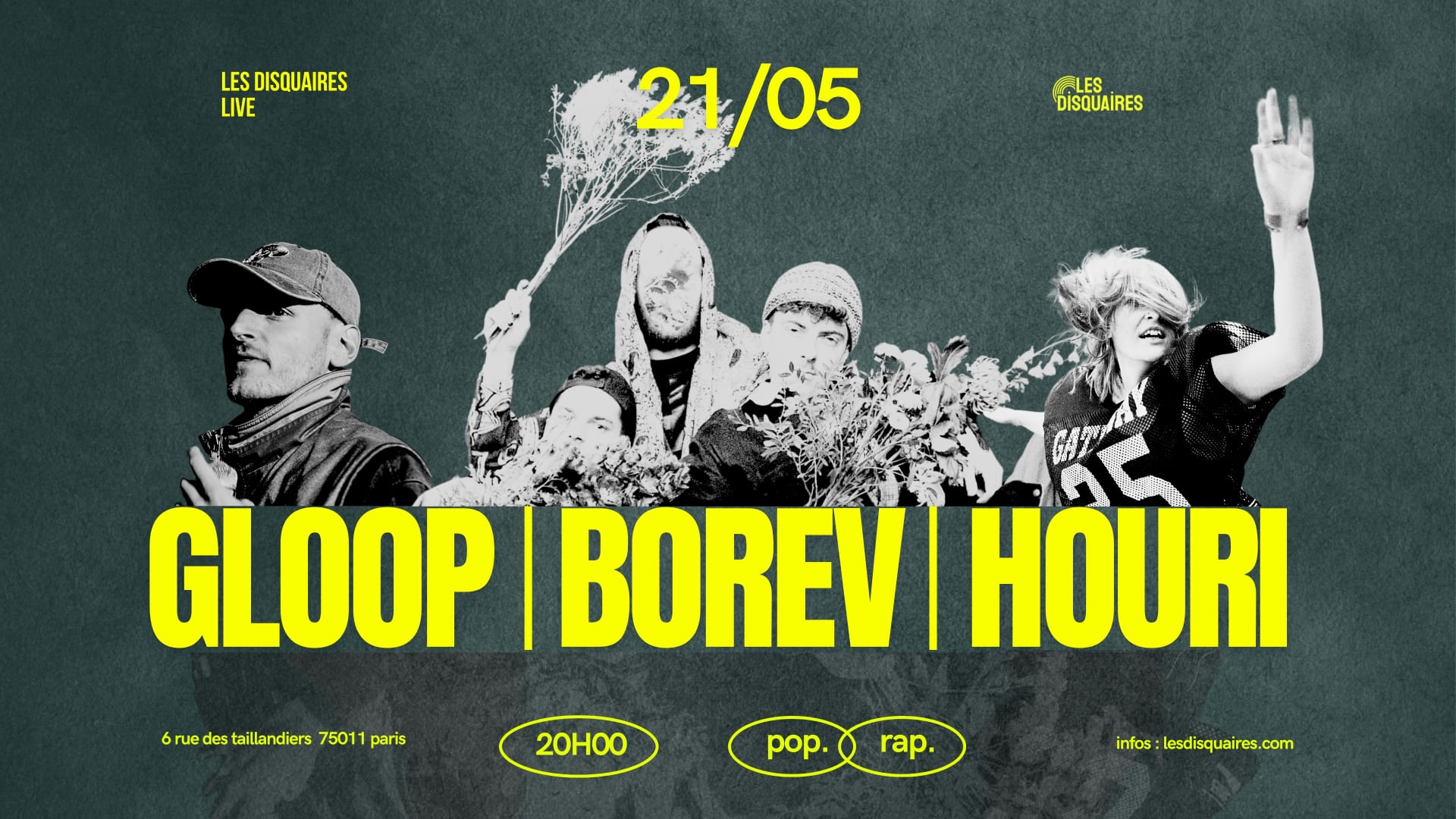 Gloop X Borev X Houri Cover