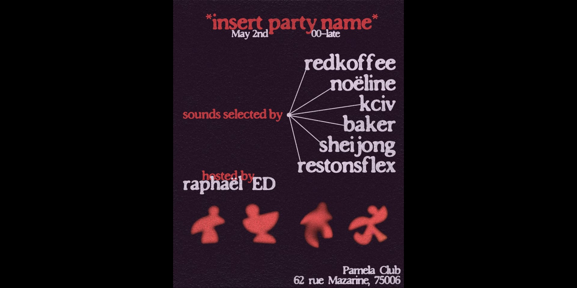 Insert Party Name W/ Kciv, Restonsflex, Redkoffee... Cover