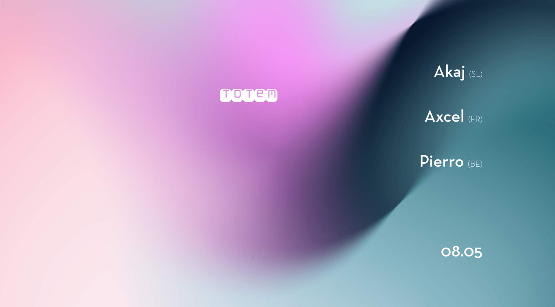 Totem After W/ Akaj, Pierro & Axcel Cover