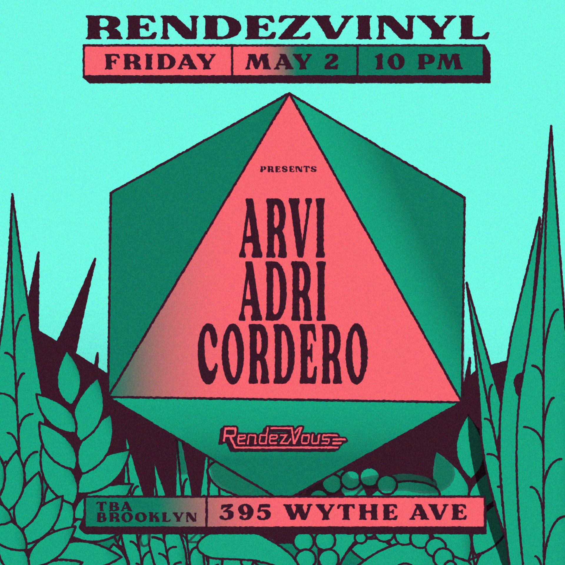 Rendezvinyl: Adri, Arvi, Cordero Cover