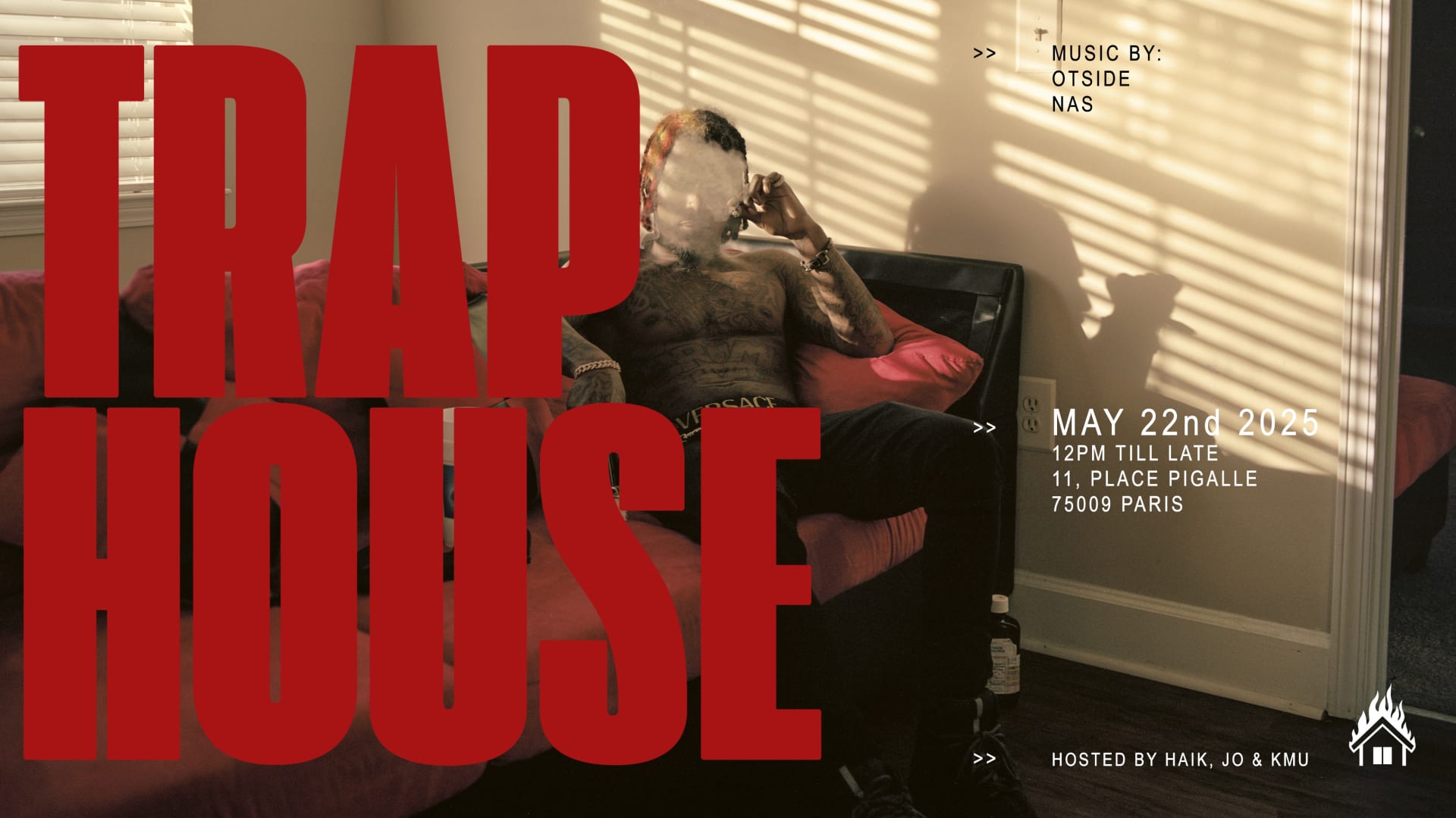 Traphouse  – 100% Trap Banger- Folies Pigalle - Jeudi 22 Mai Cover