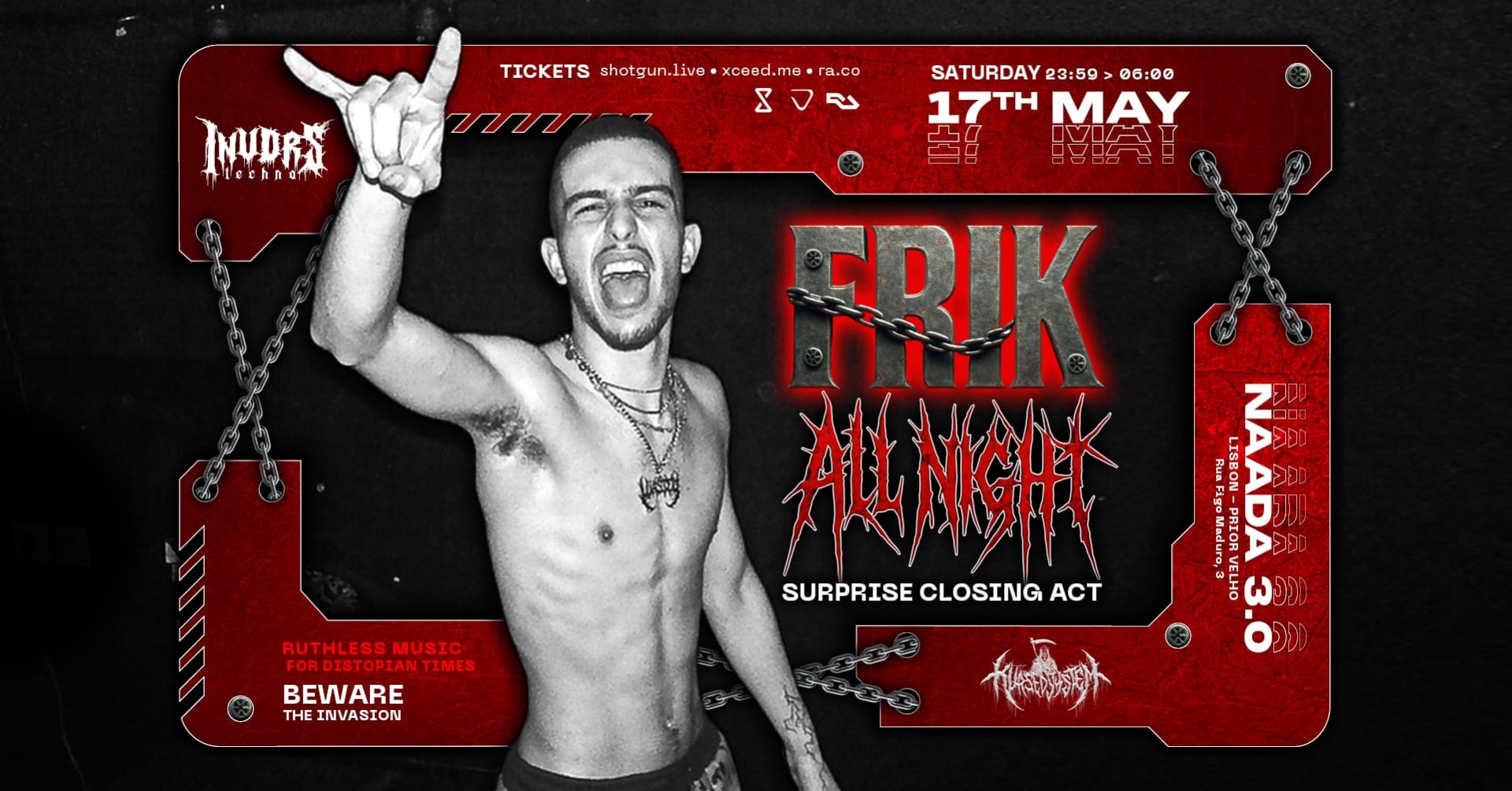 Frik All Night IV Cover