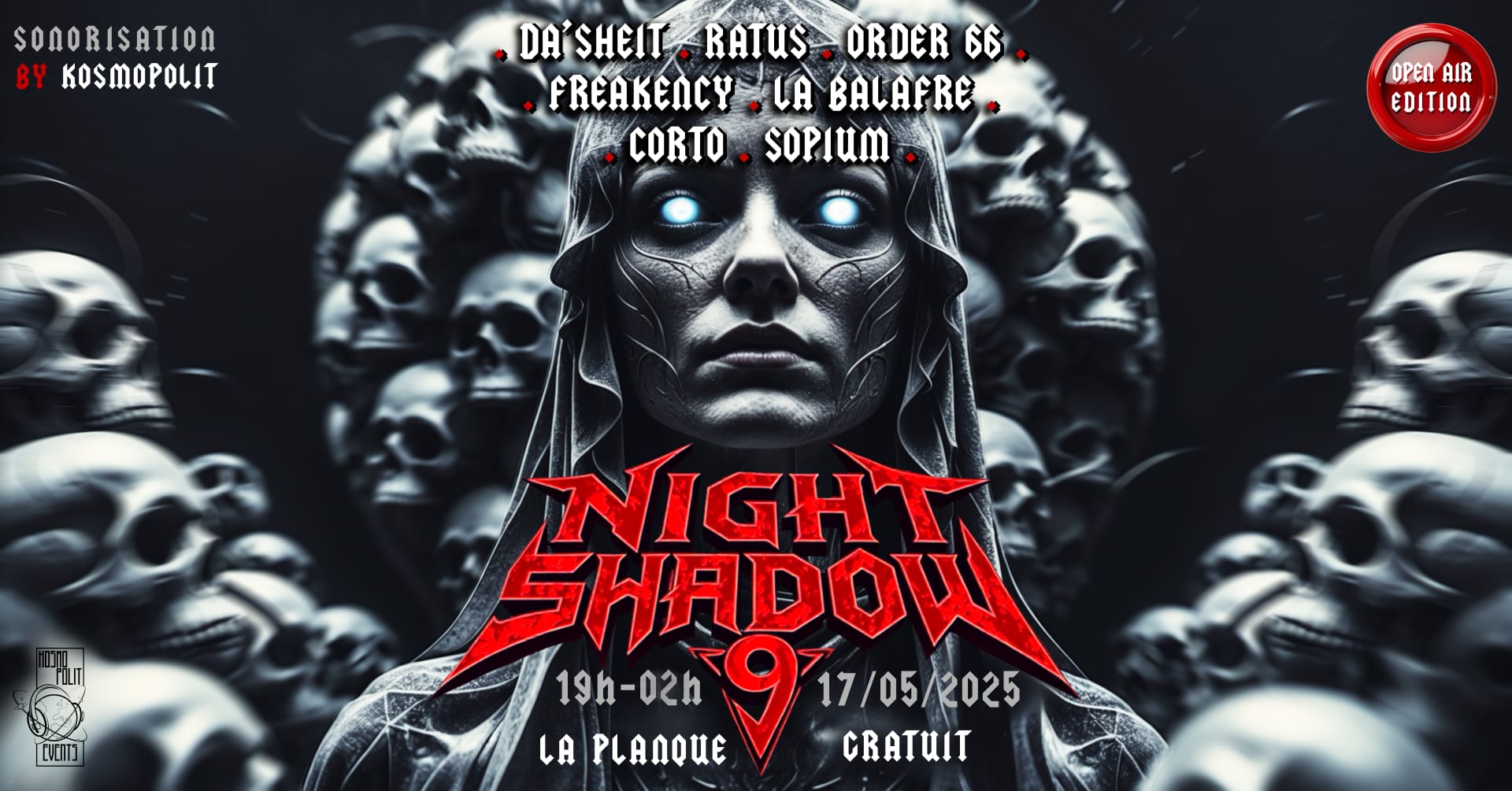 Night Shadow #9 Open Air Édition Cover