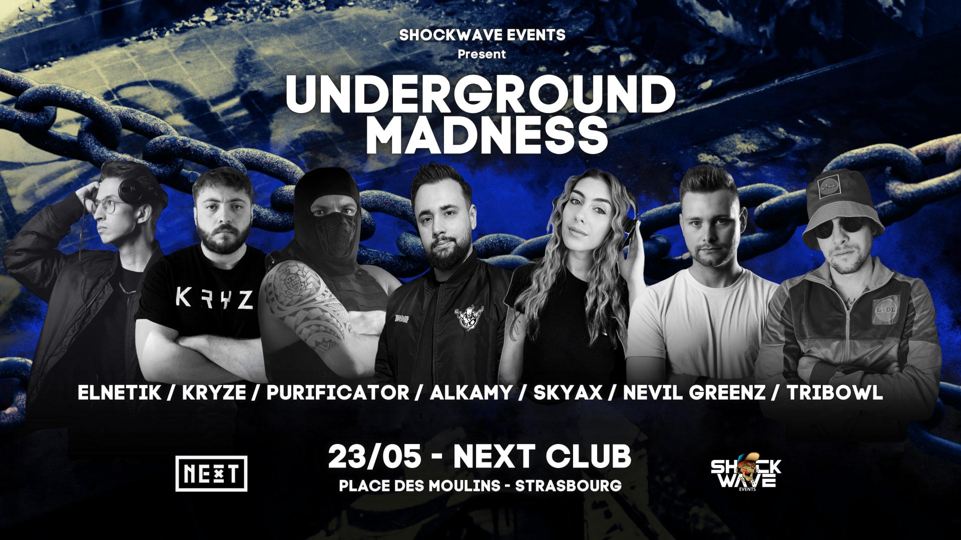 Underground Madness By Shockwave Events Cover