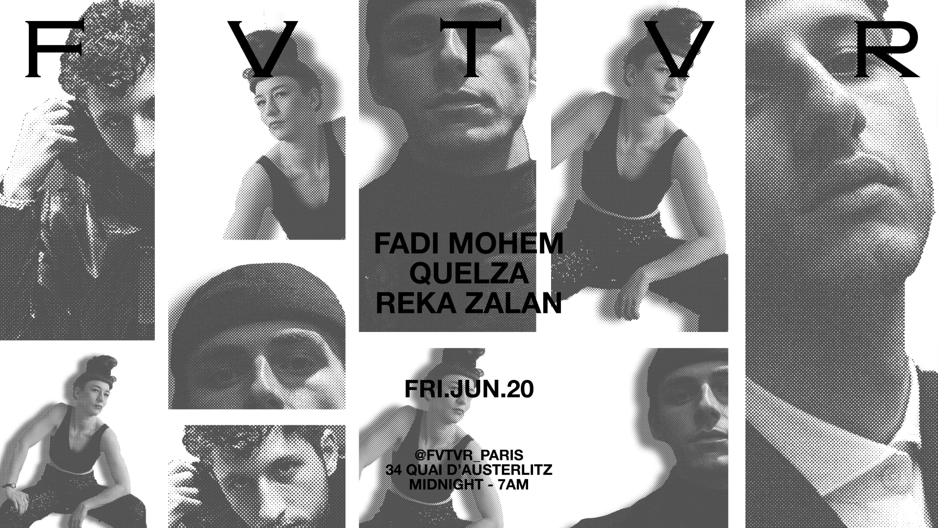 Fvtvr Curated By Fadi Mohem W/ Quelza, Reka Zalan Cover