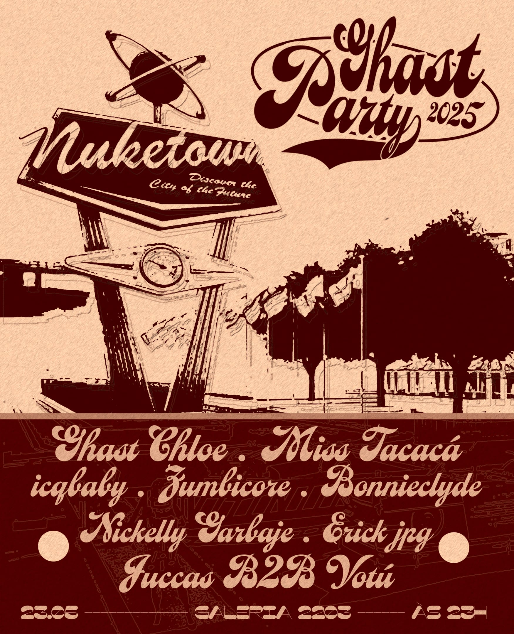 Ghast Party - Nuketown 2025 Cover