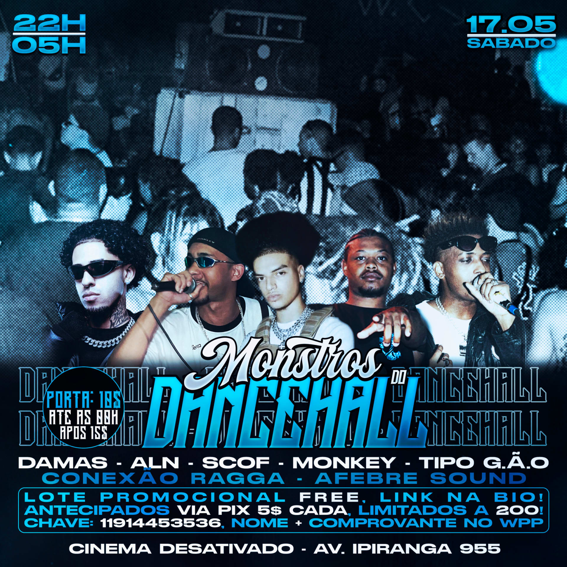 Monstros Do Dancehall Cover